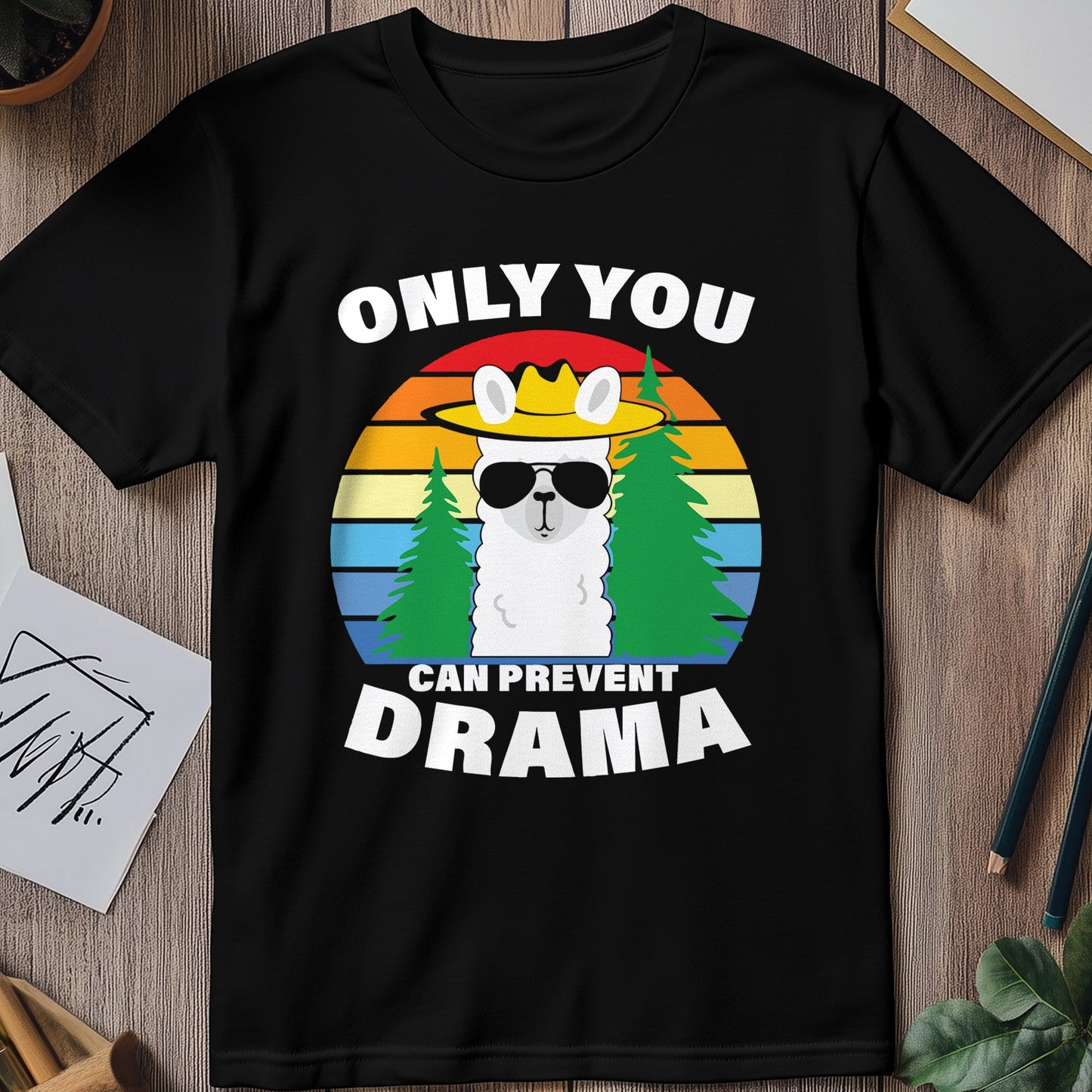 Drama Llama 2 T-Shirt - Only you