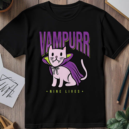 Vampurr T-Shirt - Purrfectly Funny Cat