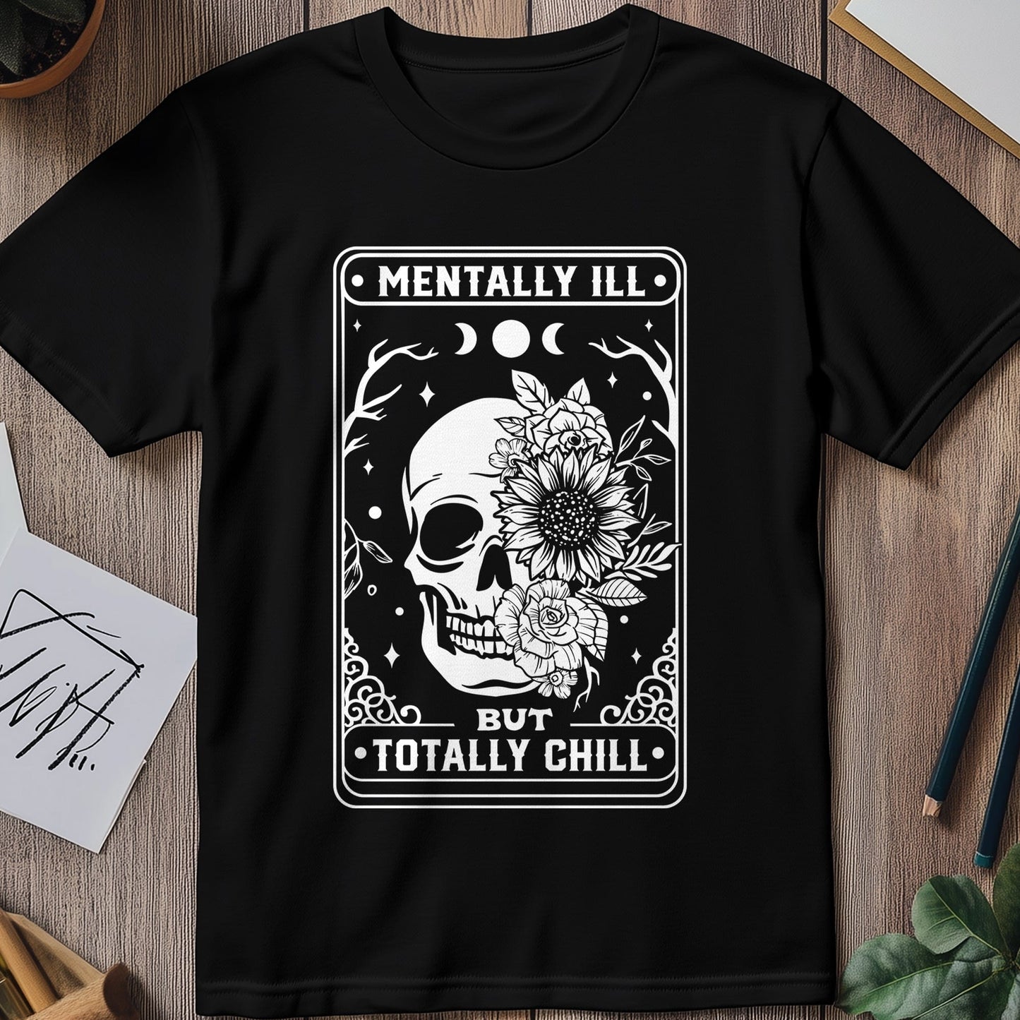 Mentally Ill Tarot T-shirt