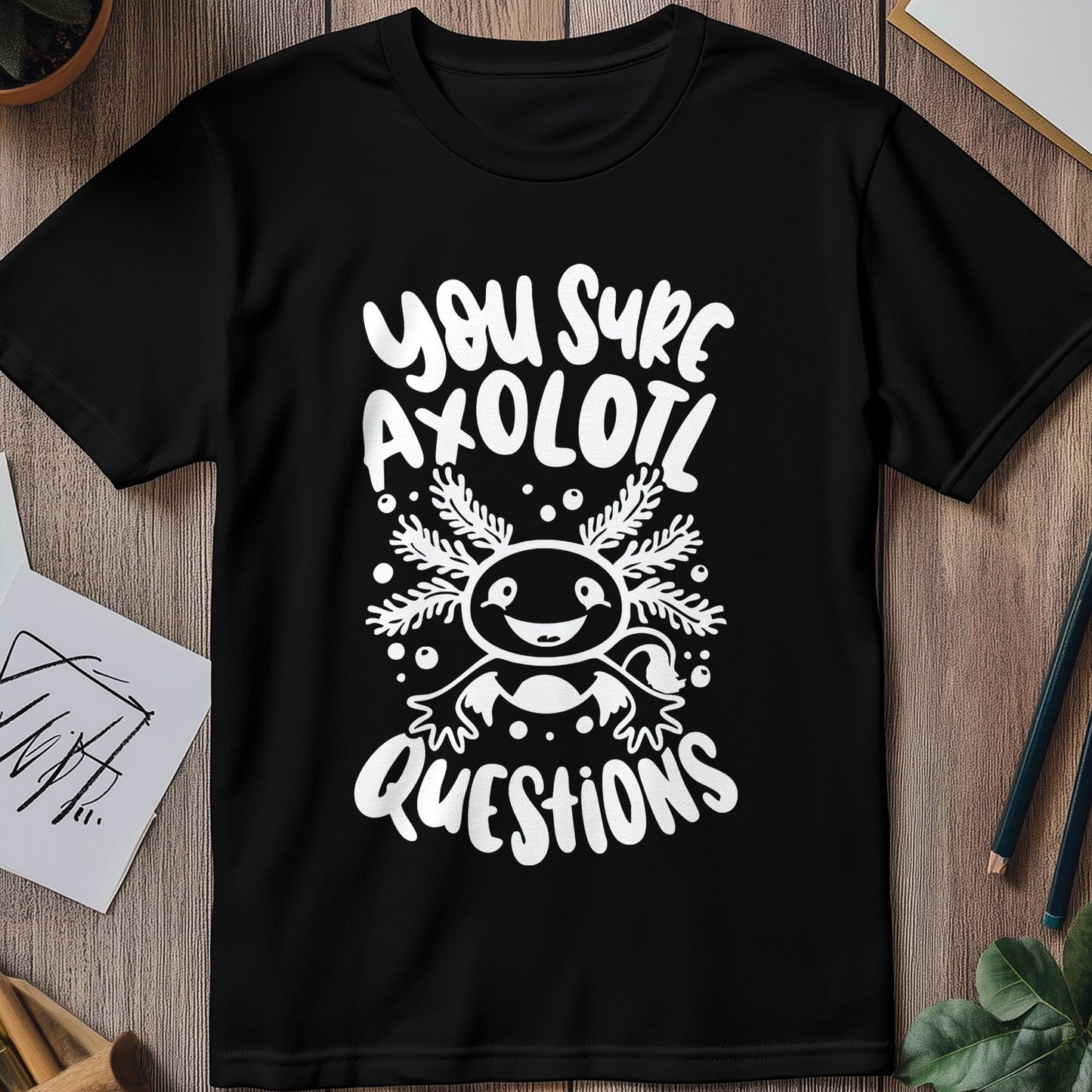 Axolotl Questions 4 T-shirt