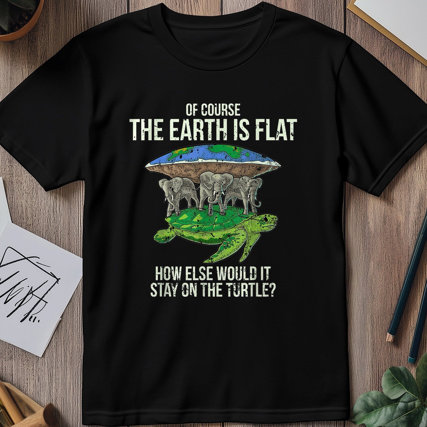 Flat Earth Society T-Shirt