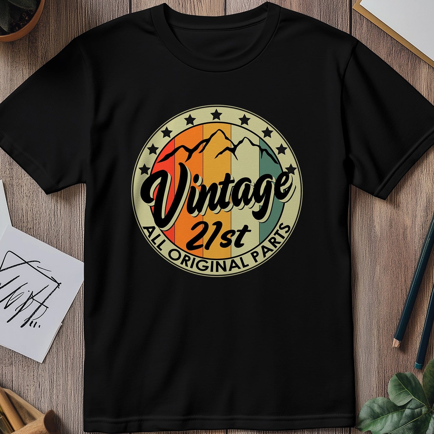 Vintage Mountain 21 T-Shirt