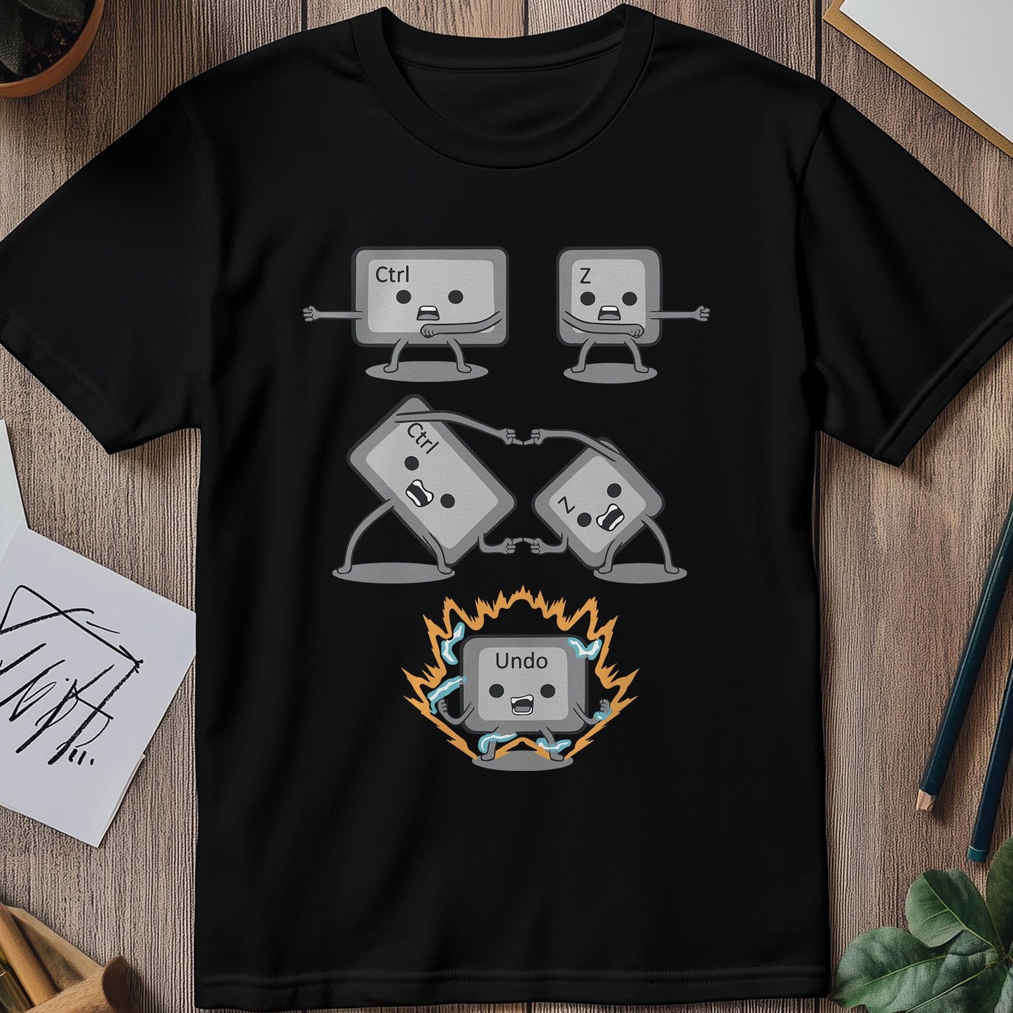 Ctrl Z Undo T-shirt - Perfect for