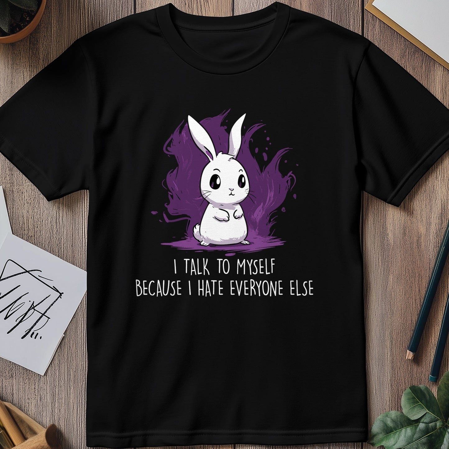 I Talk to Myself T-Shirt - Comedy