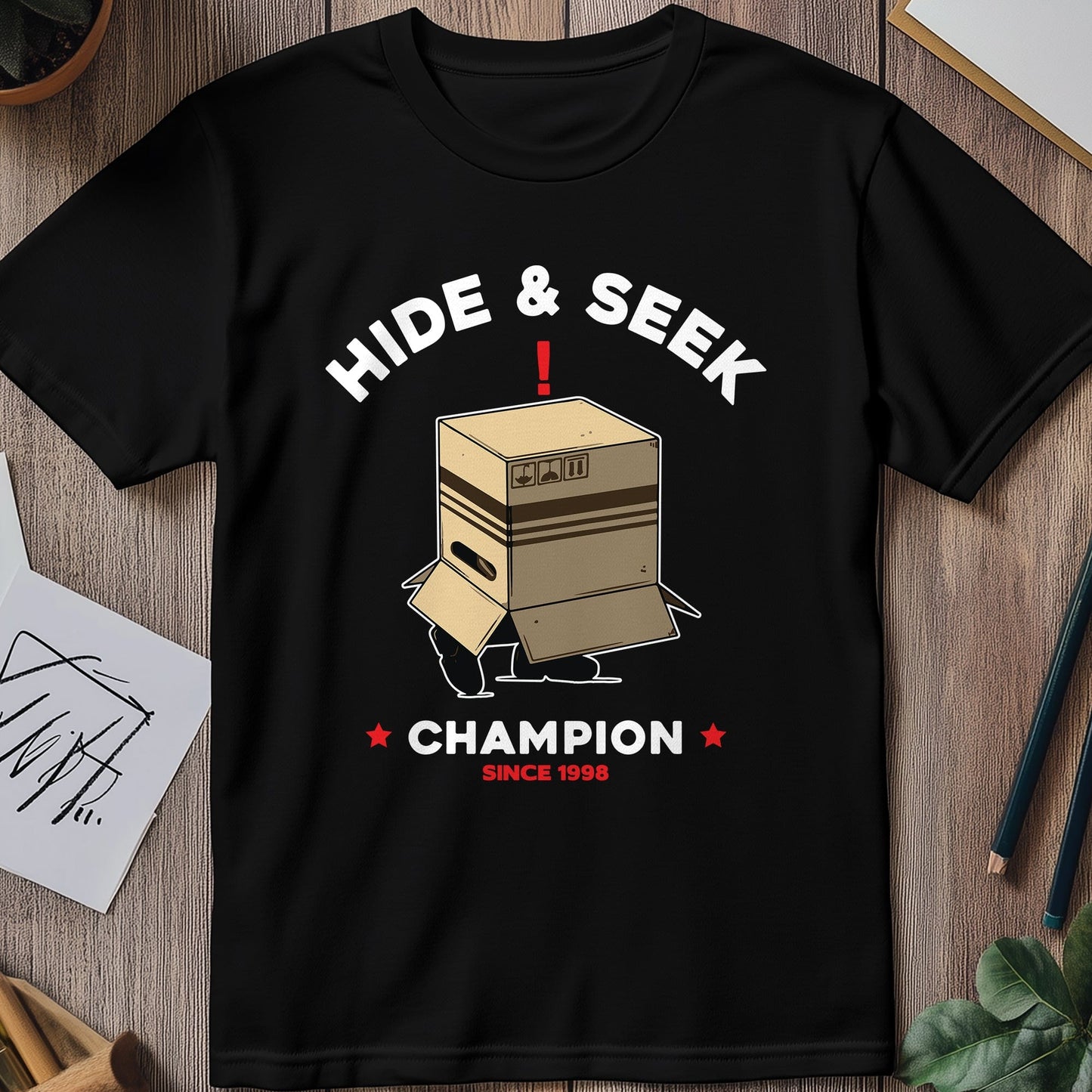 Hide & Seek Champ T-shirt ‚Äì Master of
