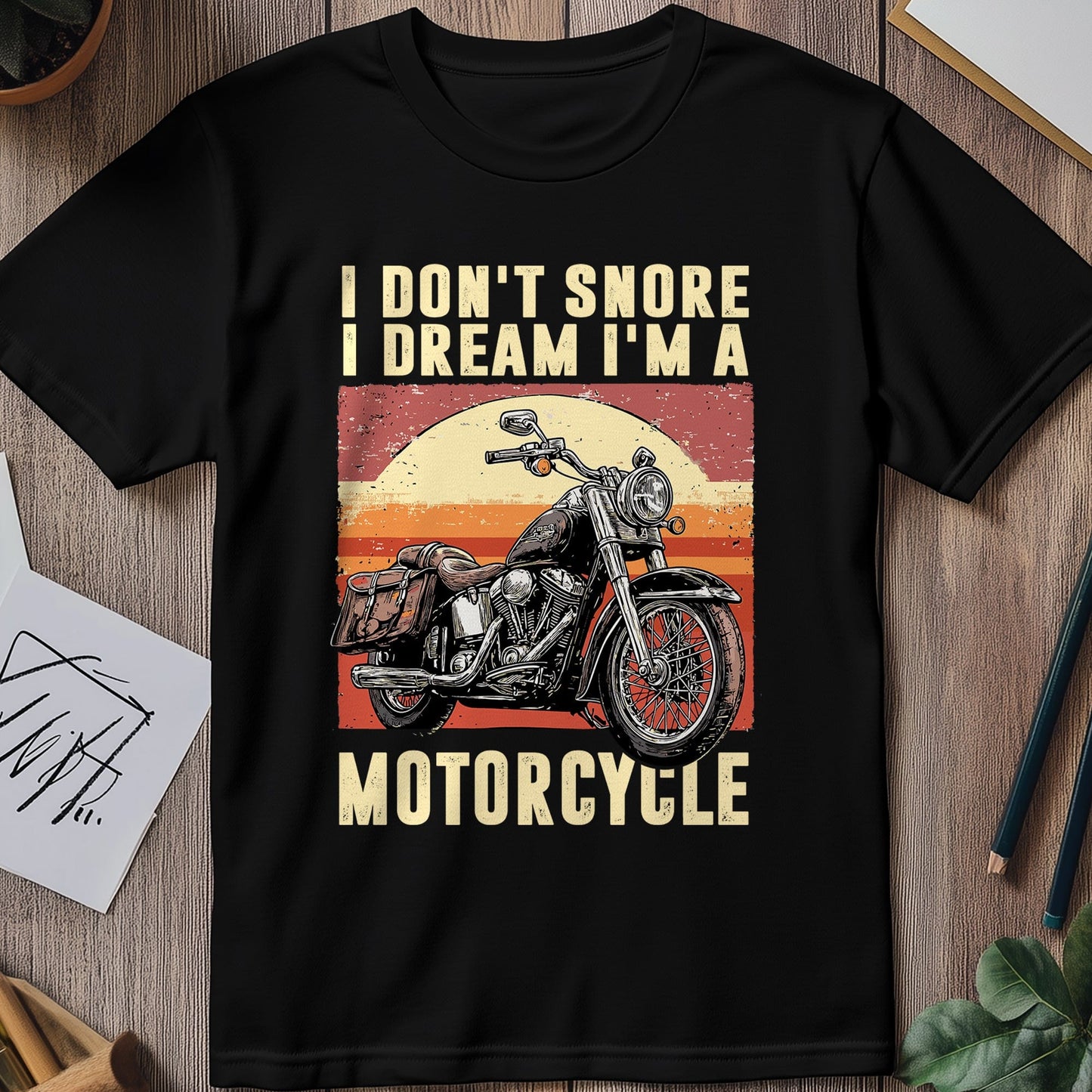 Motorcycle Snore 3 T-Shirt