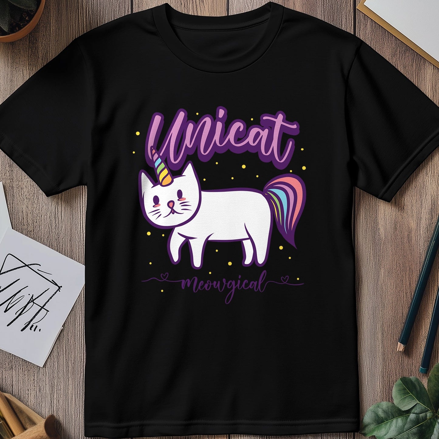 Unicat T-shirt - The Purr-fect Blend
