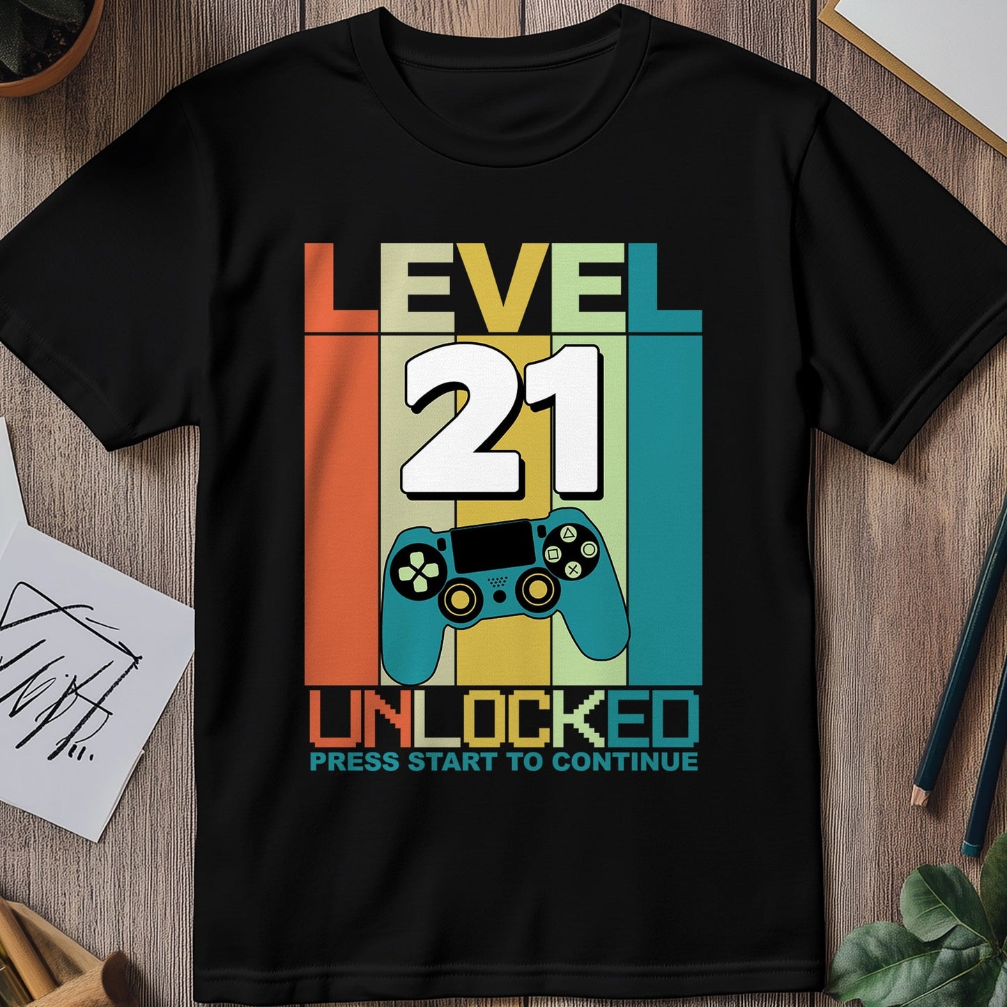 Level Unlocked 21 T-Shirt