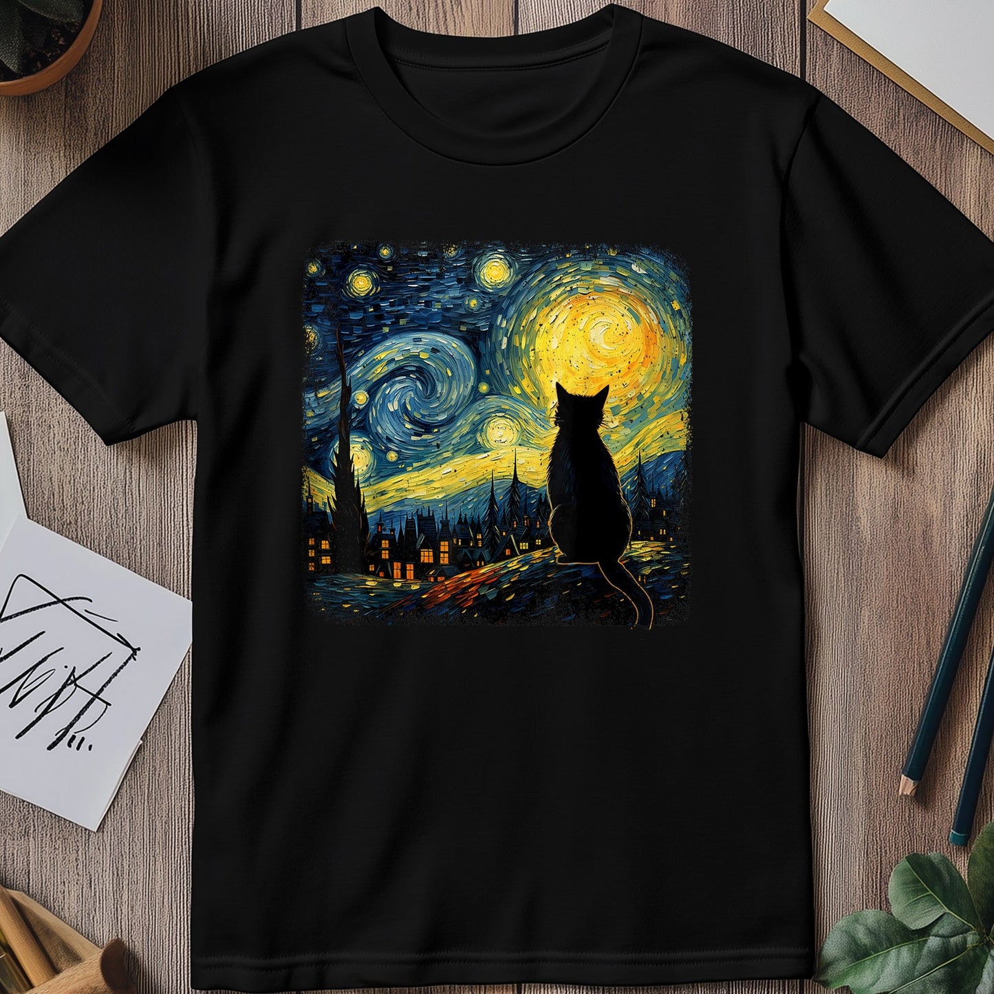 Starry Cat T-Shirt