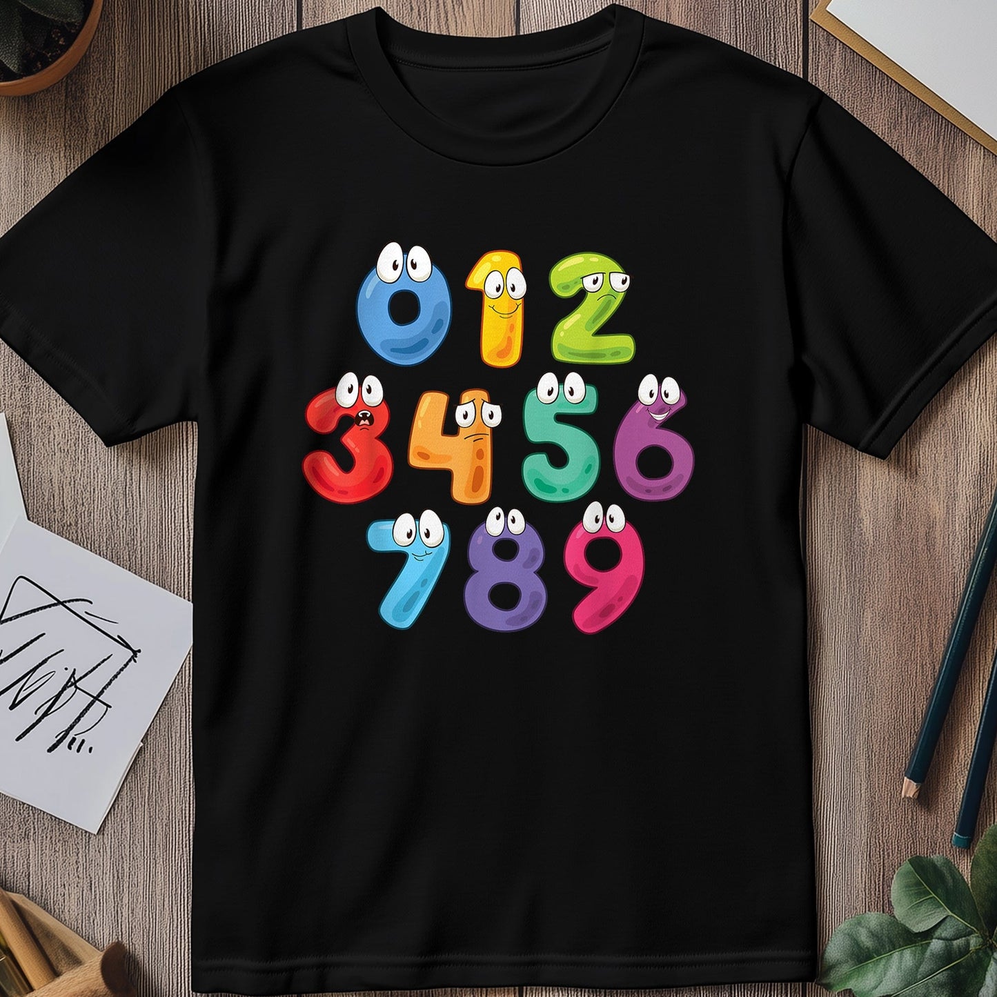 Math Day Emotions Kids Tee