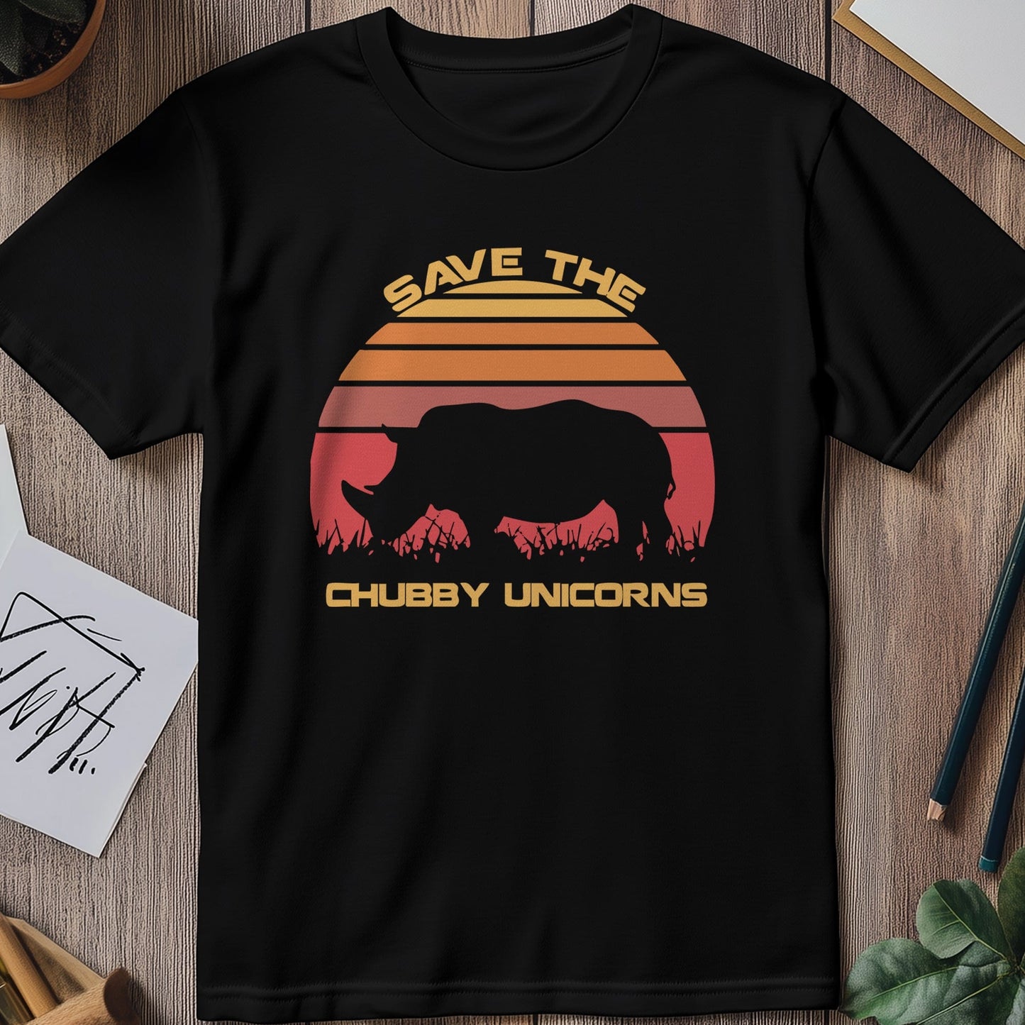 Chubby Unicorns 4 T-Shirt - Save Our
