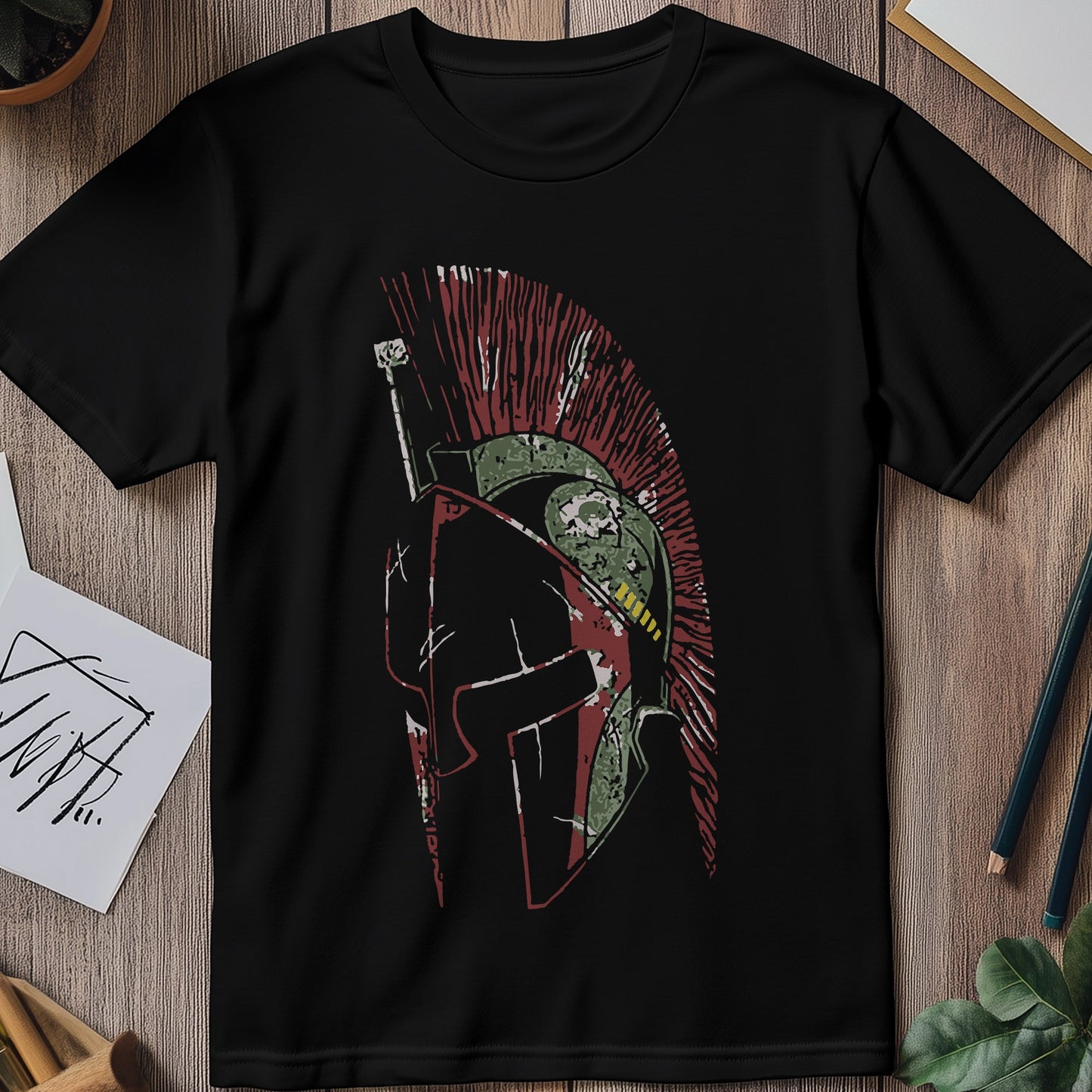 Mandalorian Spartan Helmet T-shirt