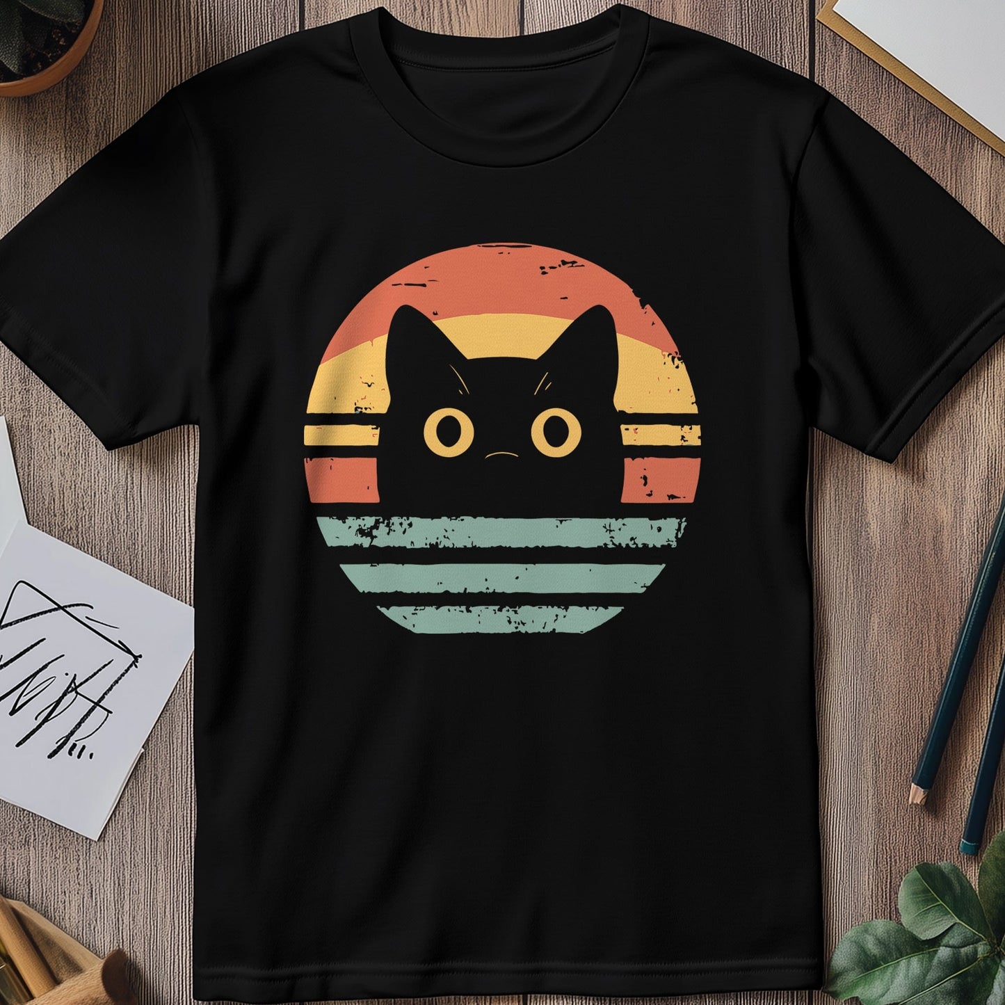 Cat Retro 1 T-shirt