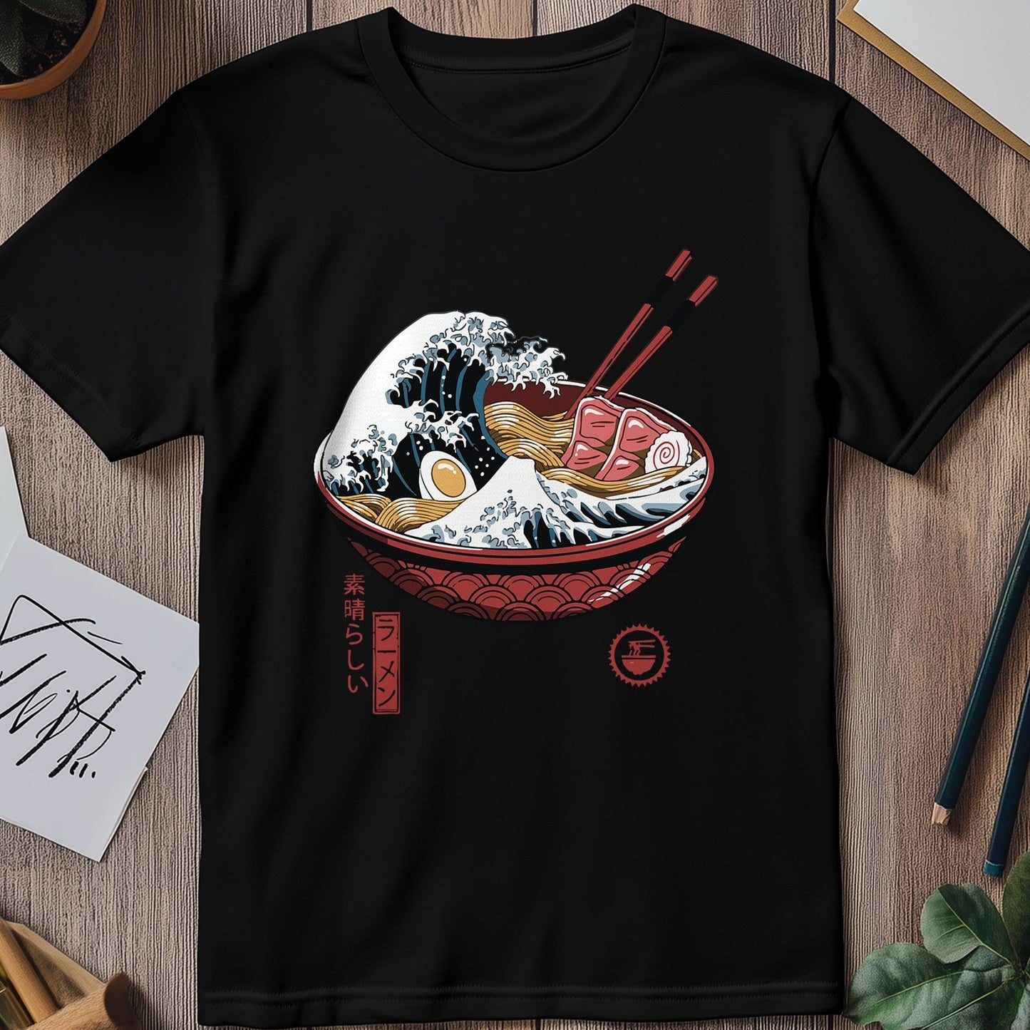 Ramen Wave 1 T-shirt - Slurp, Laugh,