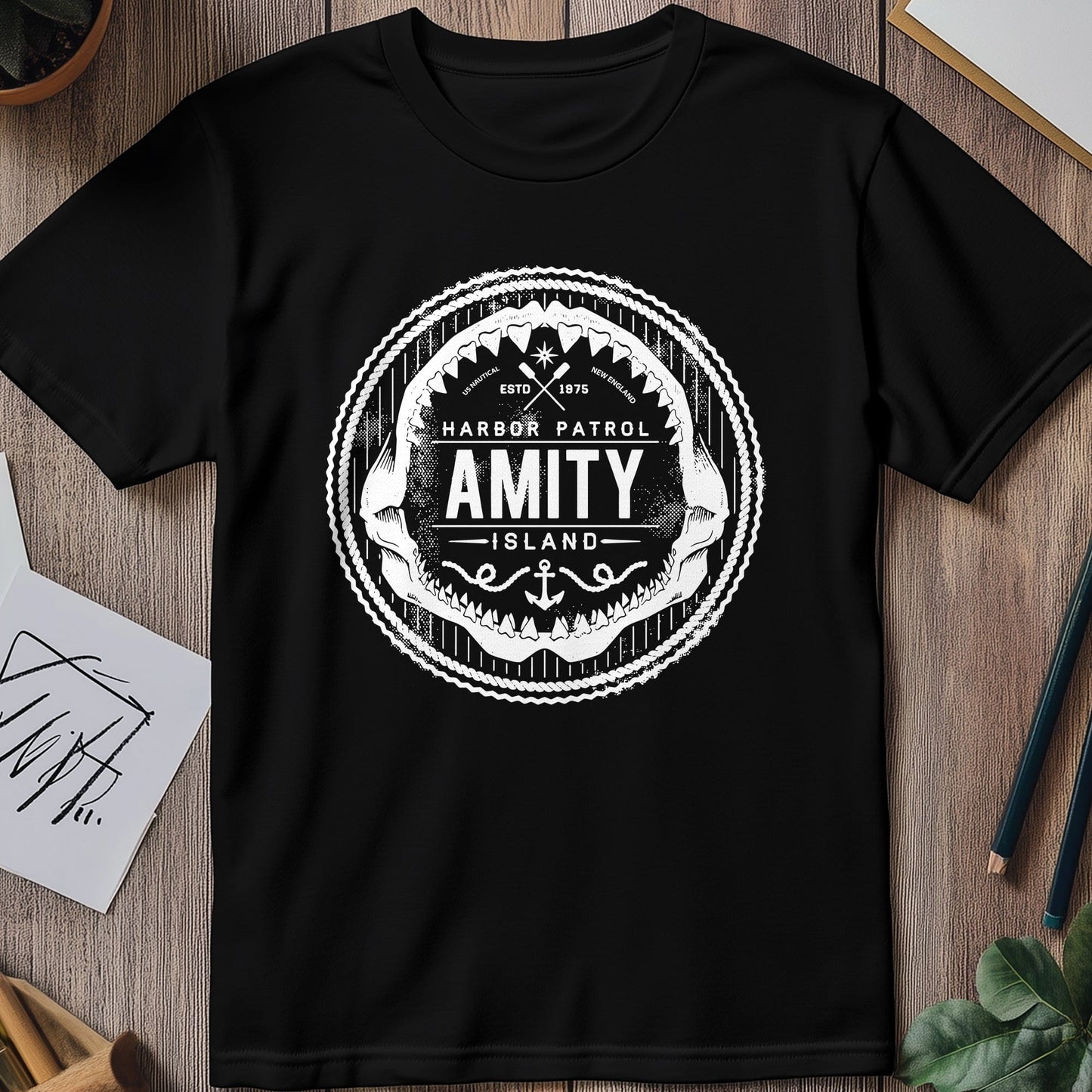 Amity Island Harbour Patrol T-Shirt