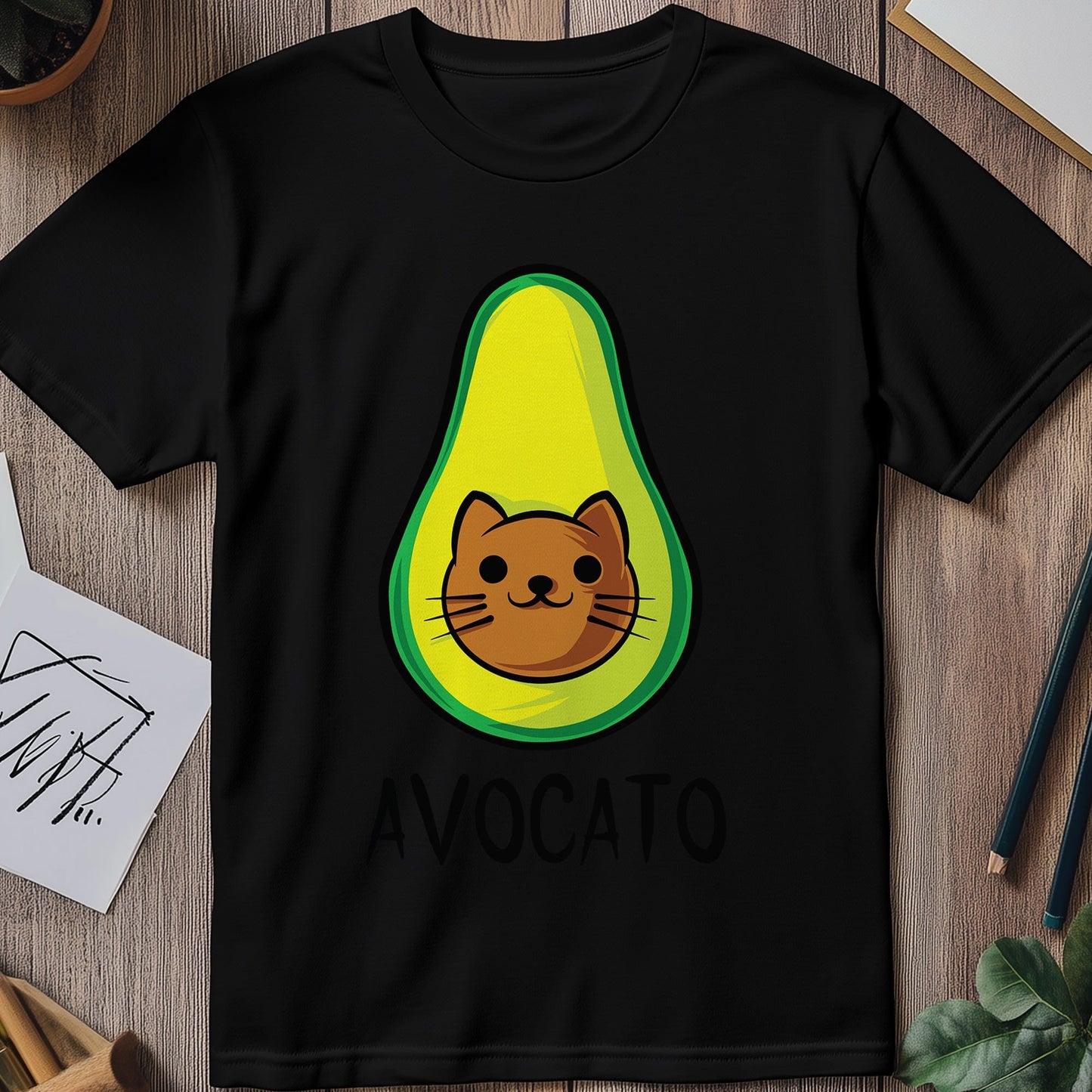 Avocado cat T-Shirt