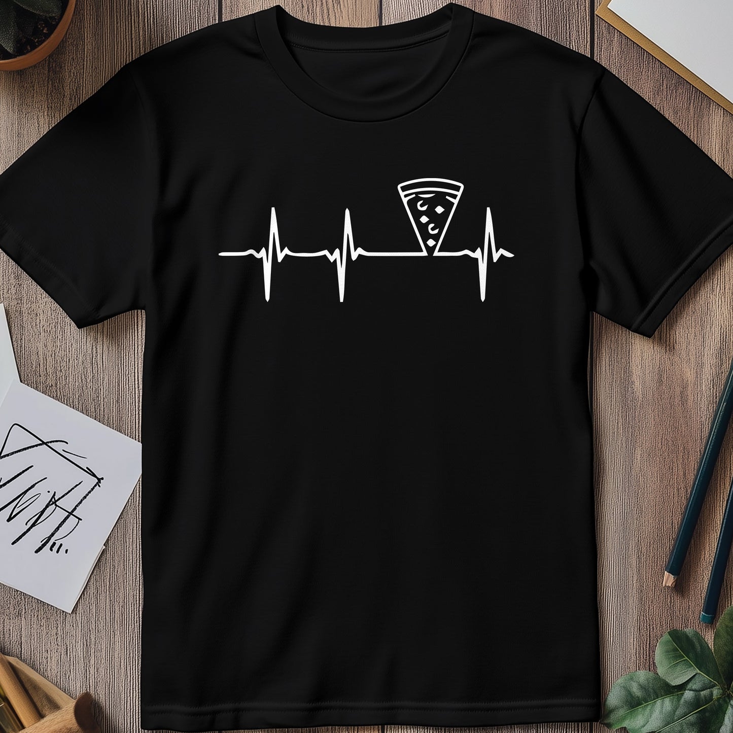 Pizza Heart Beat T-shirt - Wear Your