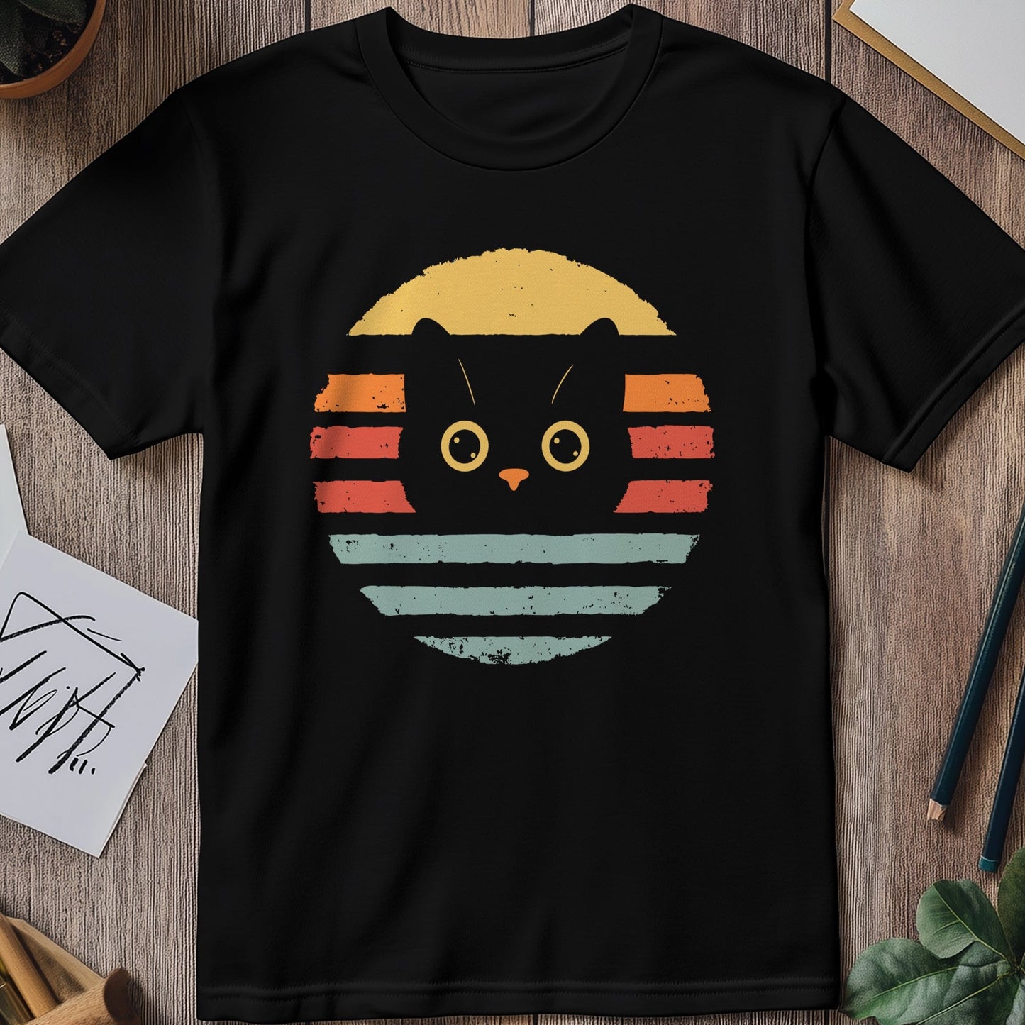 Cat Retro 3 T-shirt