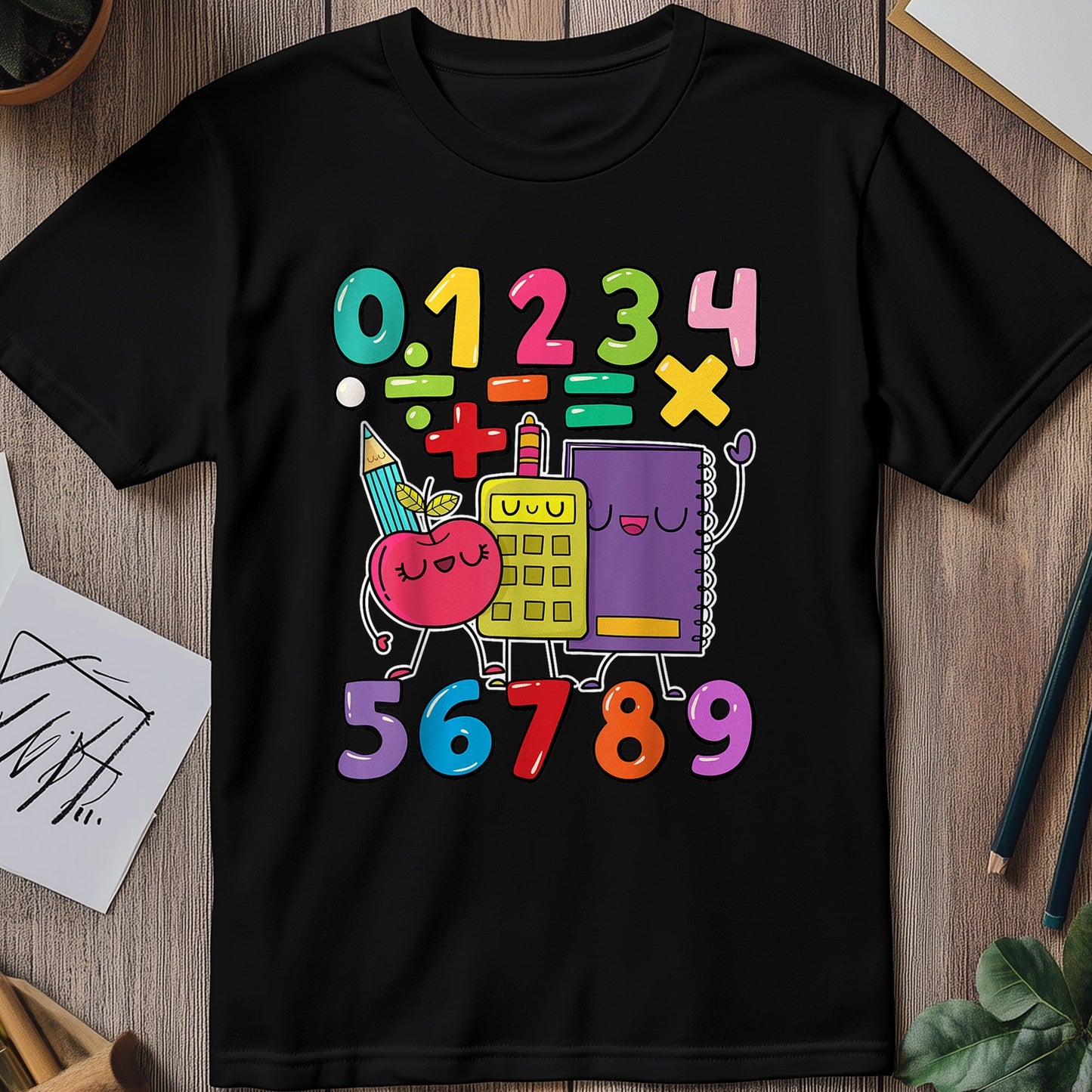Fun Numbers Math Day Kids Tee