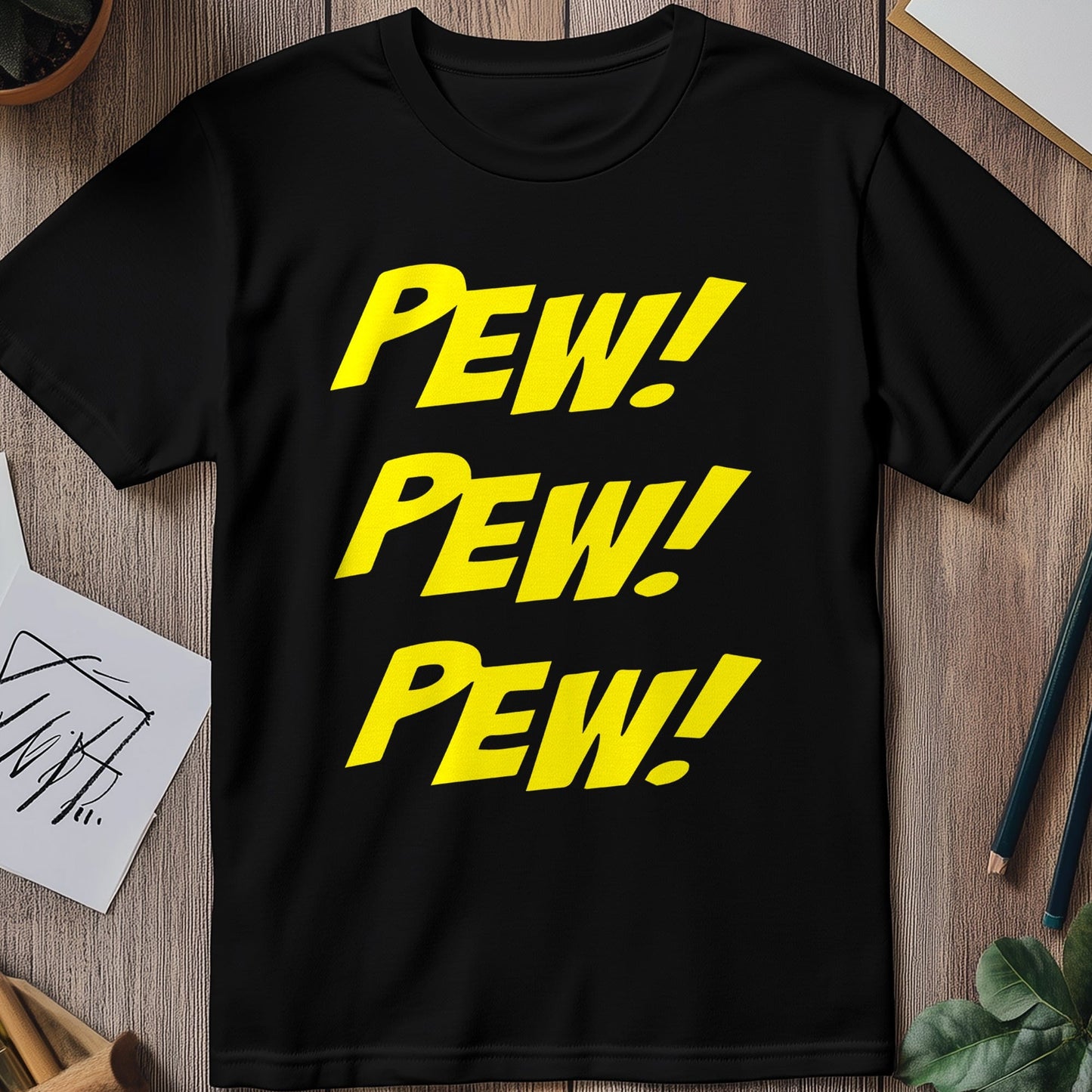 Pew Pew Pew 4 T-shirt