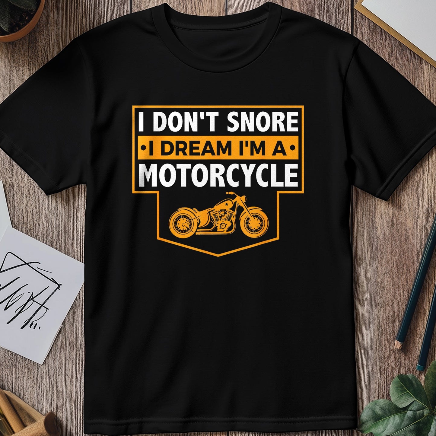 Motorcycle Snore 2 T-shirt