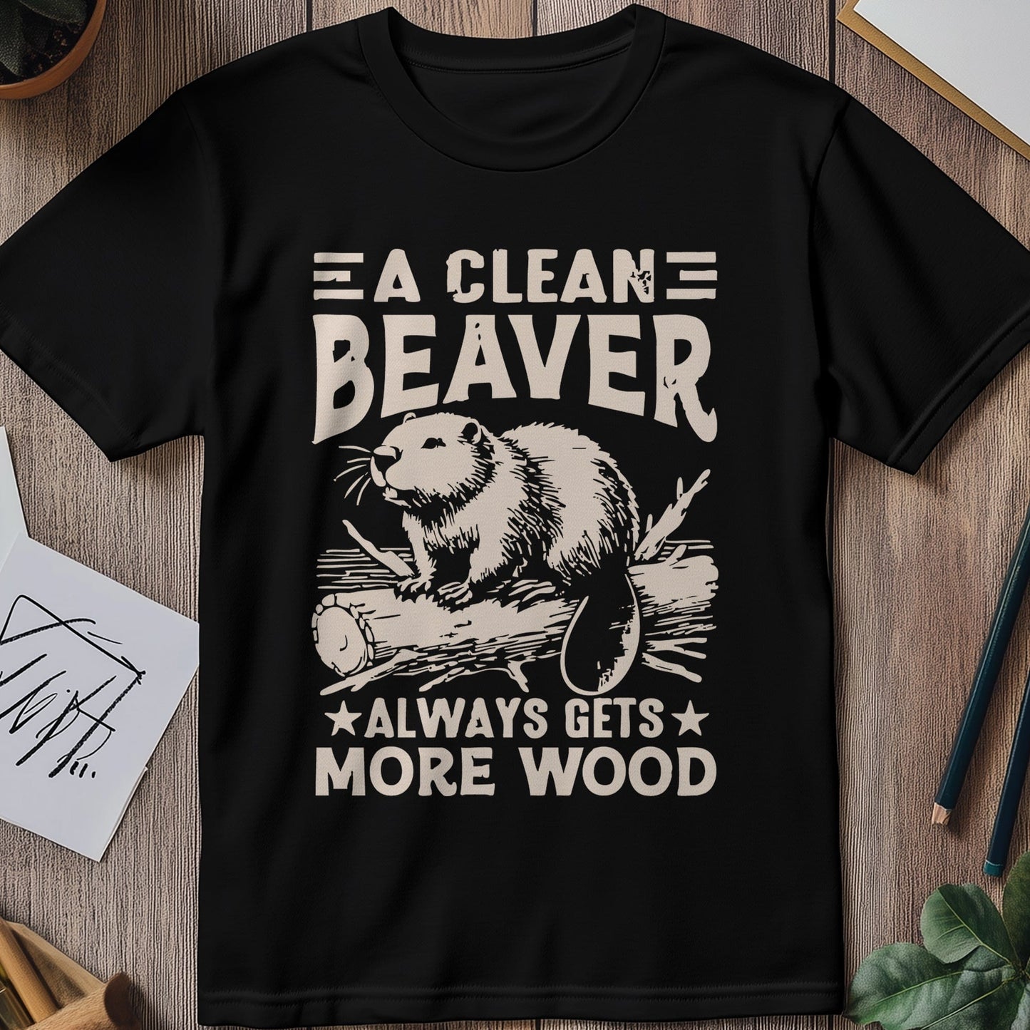 Nice Beaver 3 T-Shirt - Hilariously