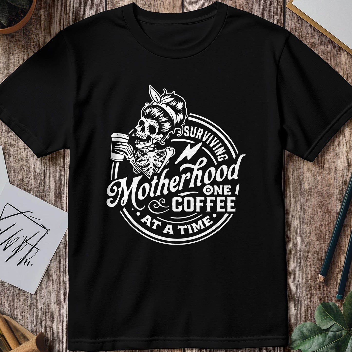 Surviving One Coffee t-shirt