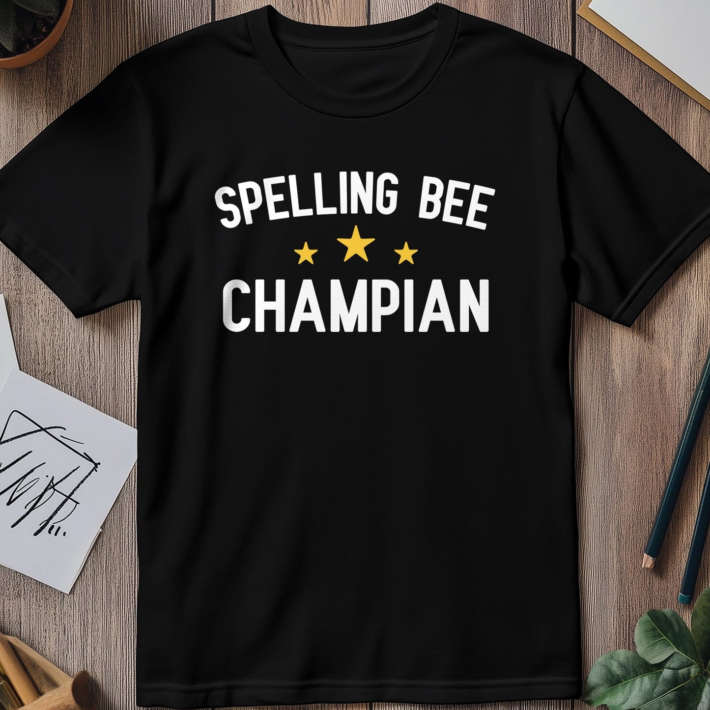 Spelling Bee Champ T-shirt - Buzzing