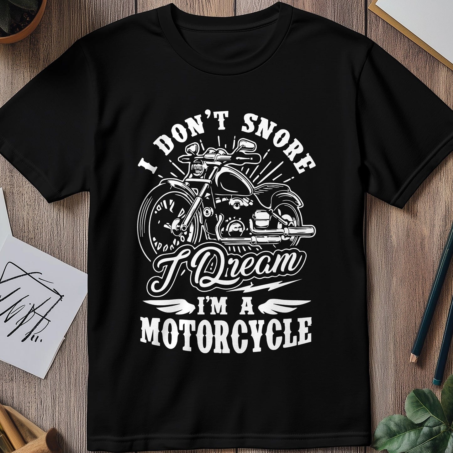 Motorcycle Snore 4 T-Shirt