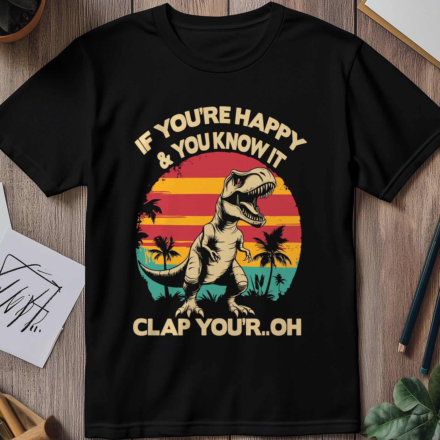 T-Rex Happy 1 T-Shirt