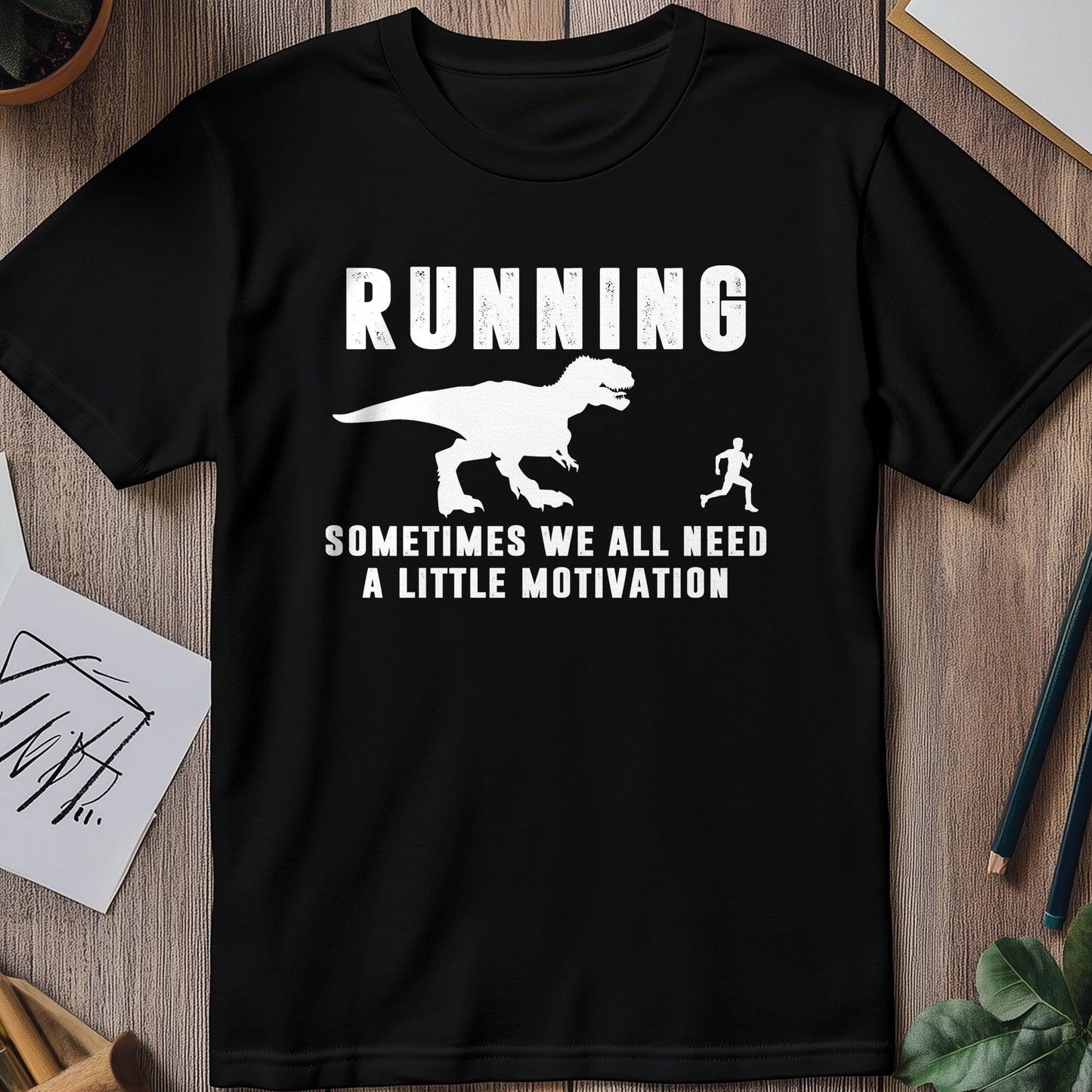Running T-Rex T-Shirt - Hilariously