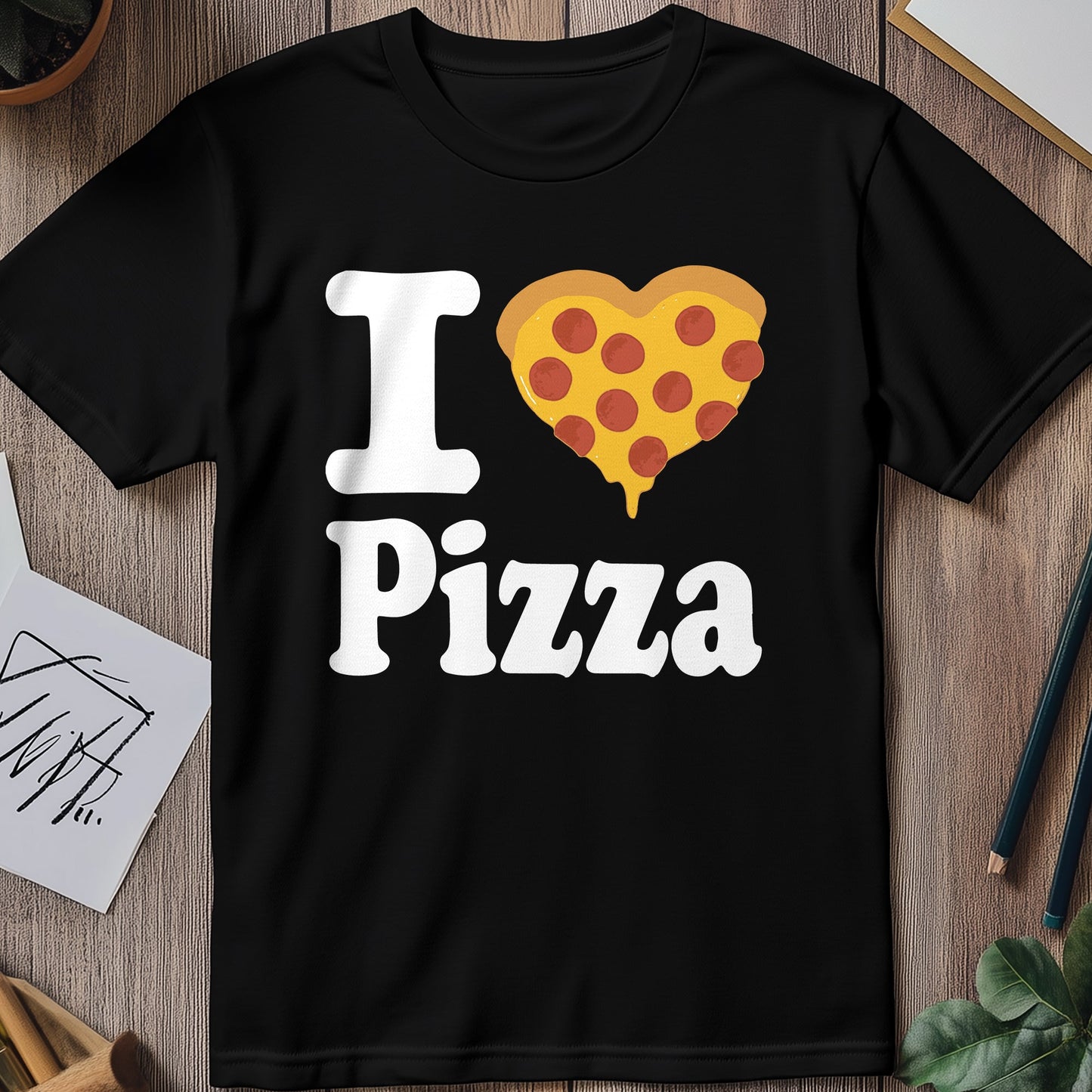 I Love Pizza T-Shirt - Slice of