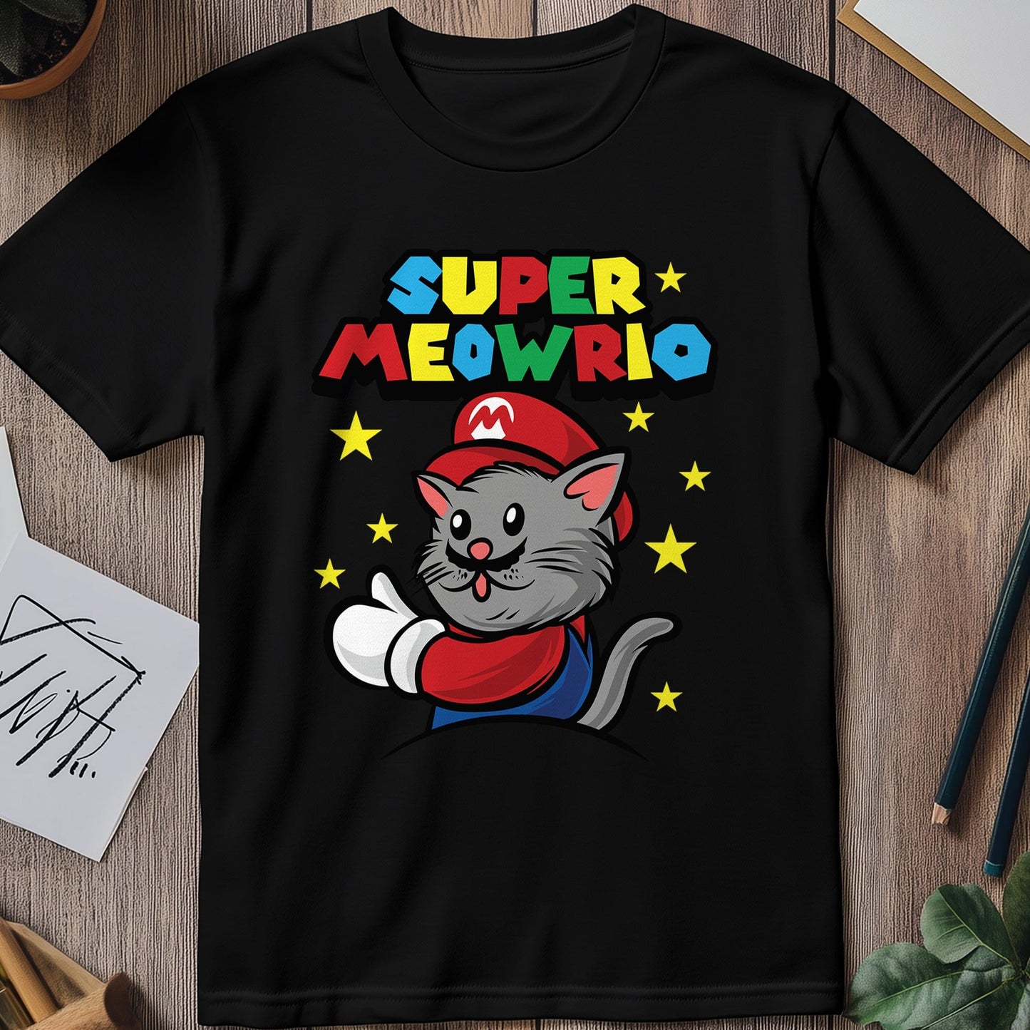 Super Meowrio T-shirt