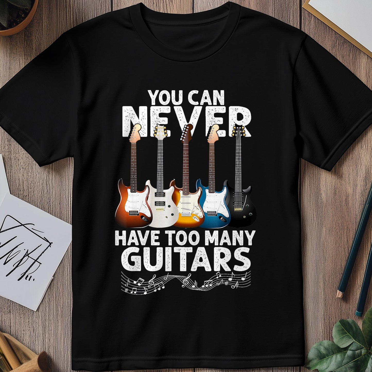 Too Many Guitars 1 T-shirt - Rock 'n'