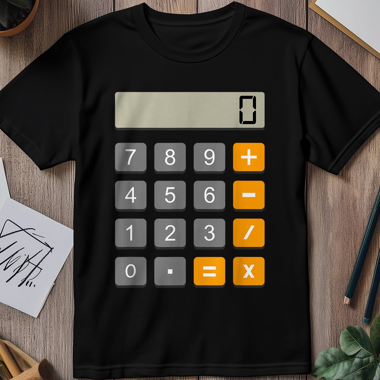 Calculator Number Math Kids Tee