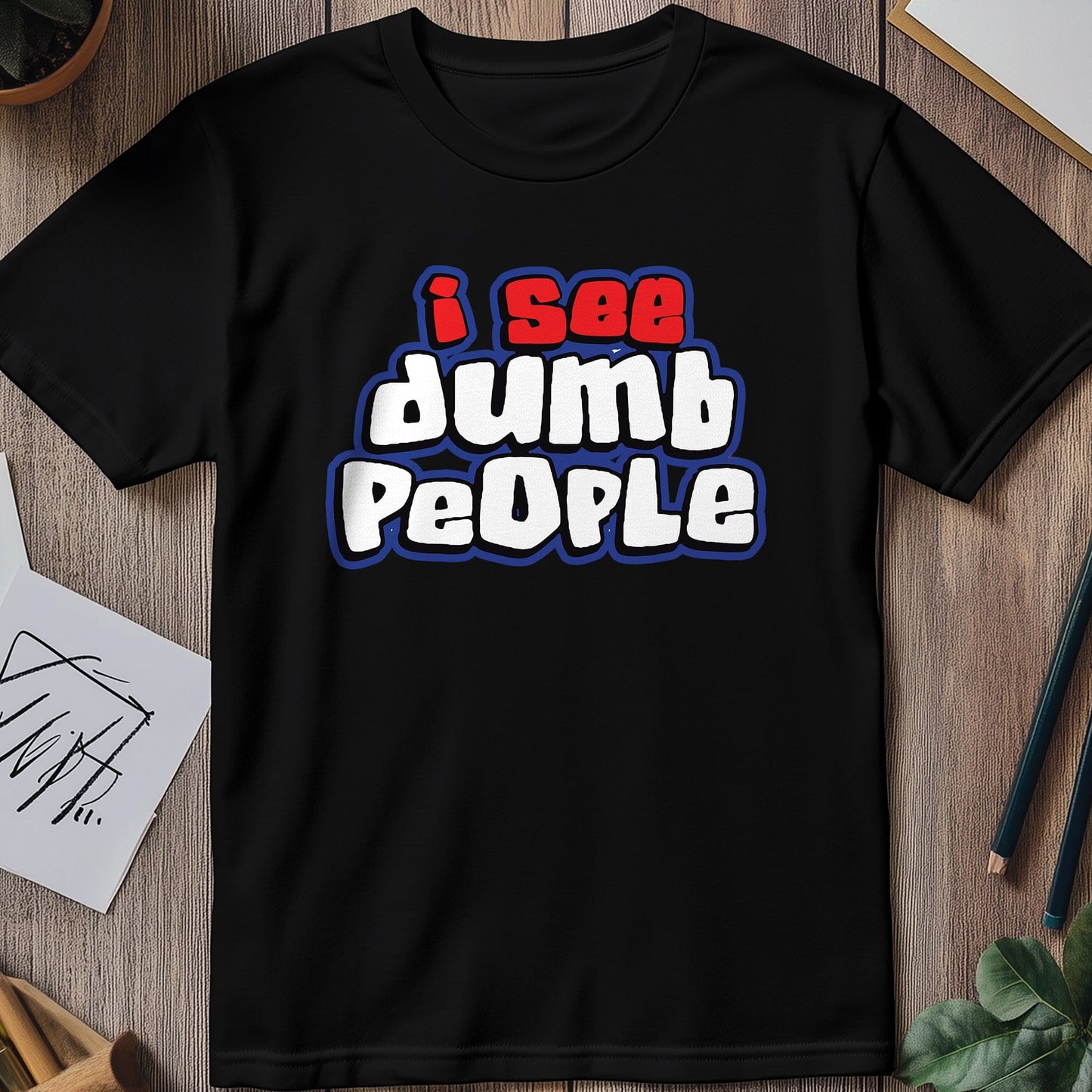 I See Dumb People T-Shirt