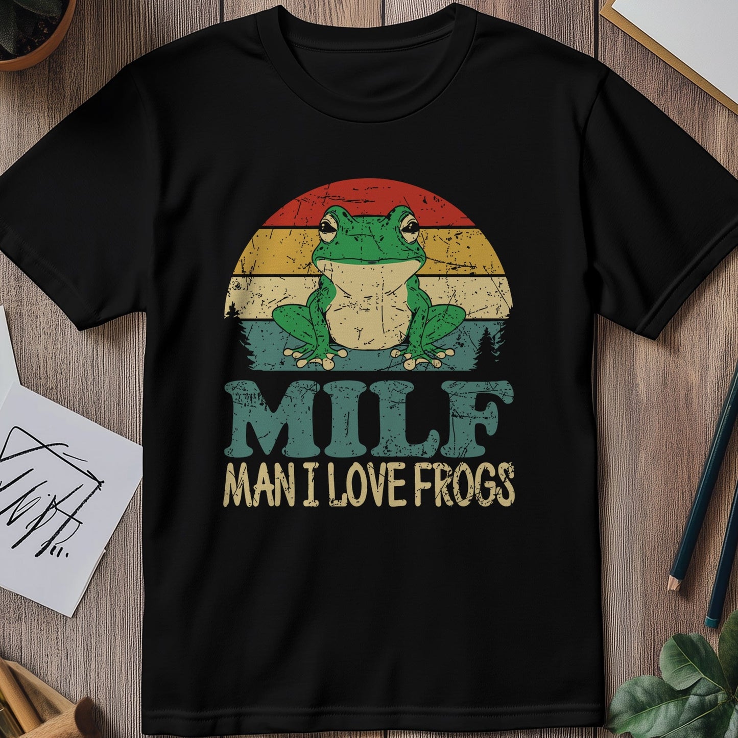 Man I Love Frogs 2 T-shirt -