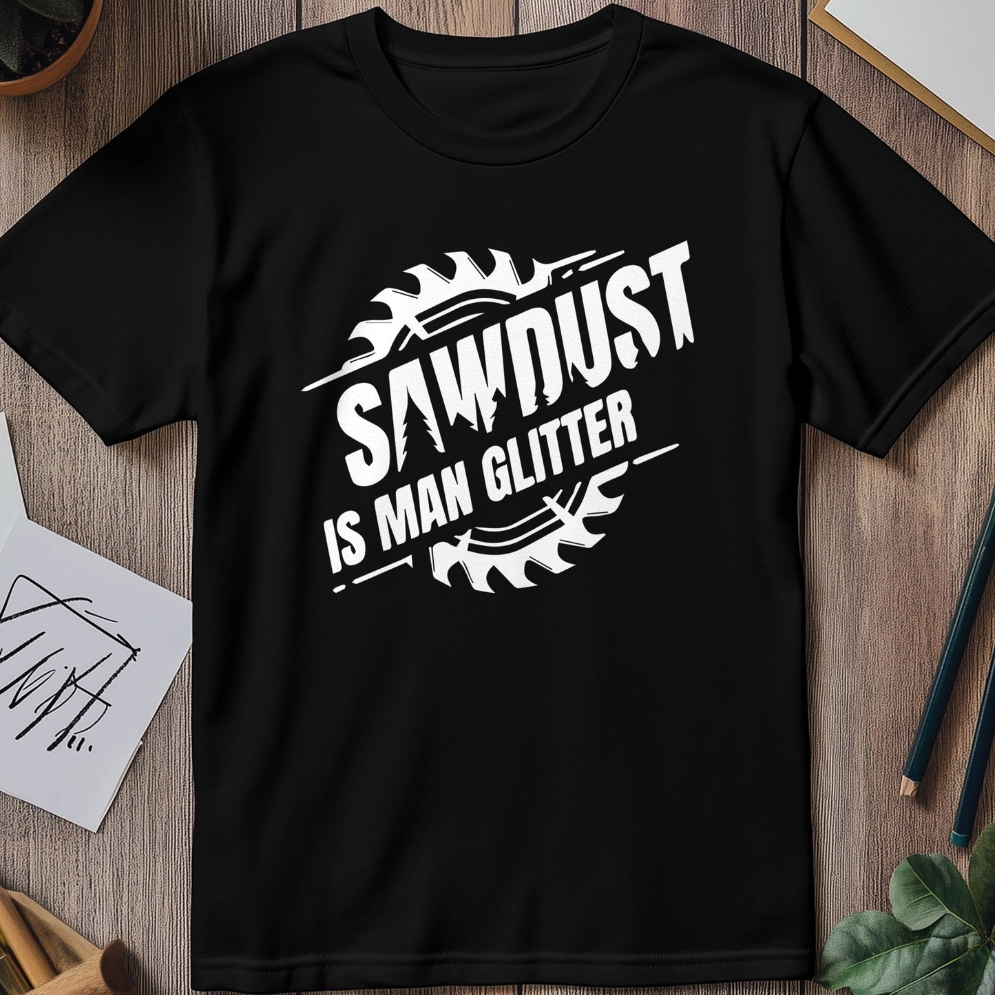 Sawdust Man Glitter 2 T-shirt