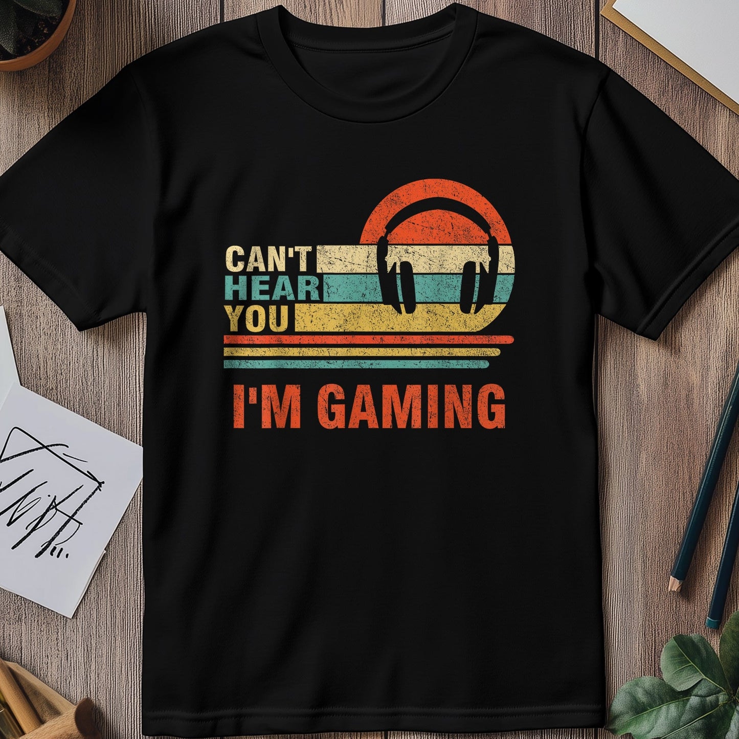 Gamer Headset Retro 1 T-shirt