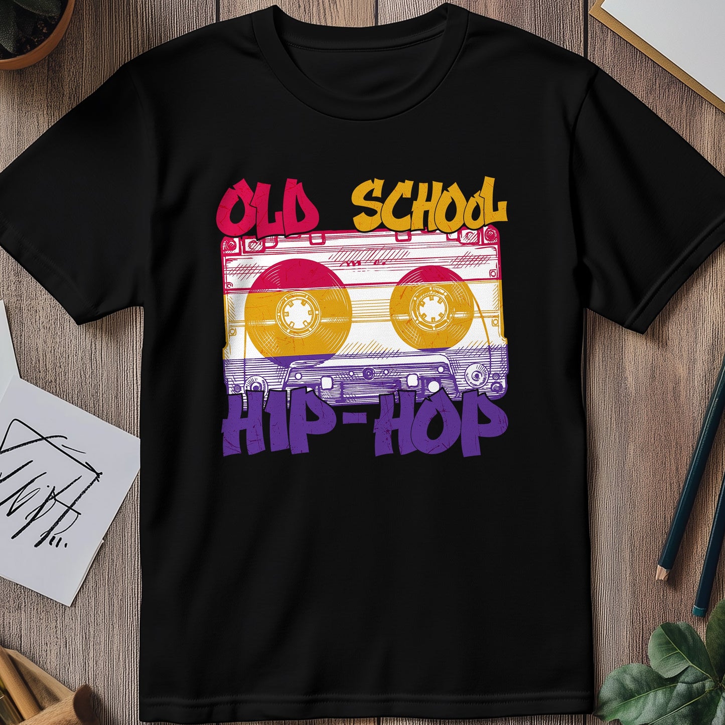 Old-School Hip-Hop T-Shirt - Retro