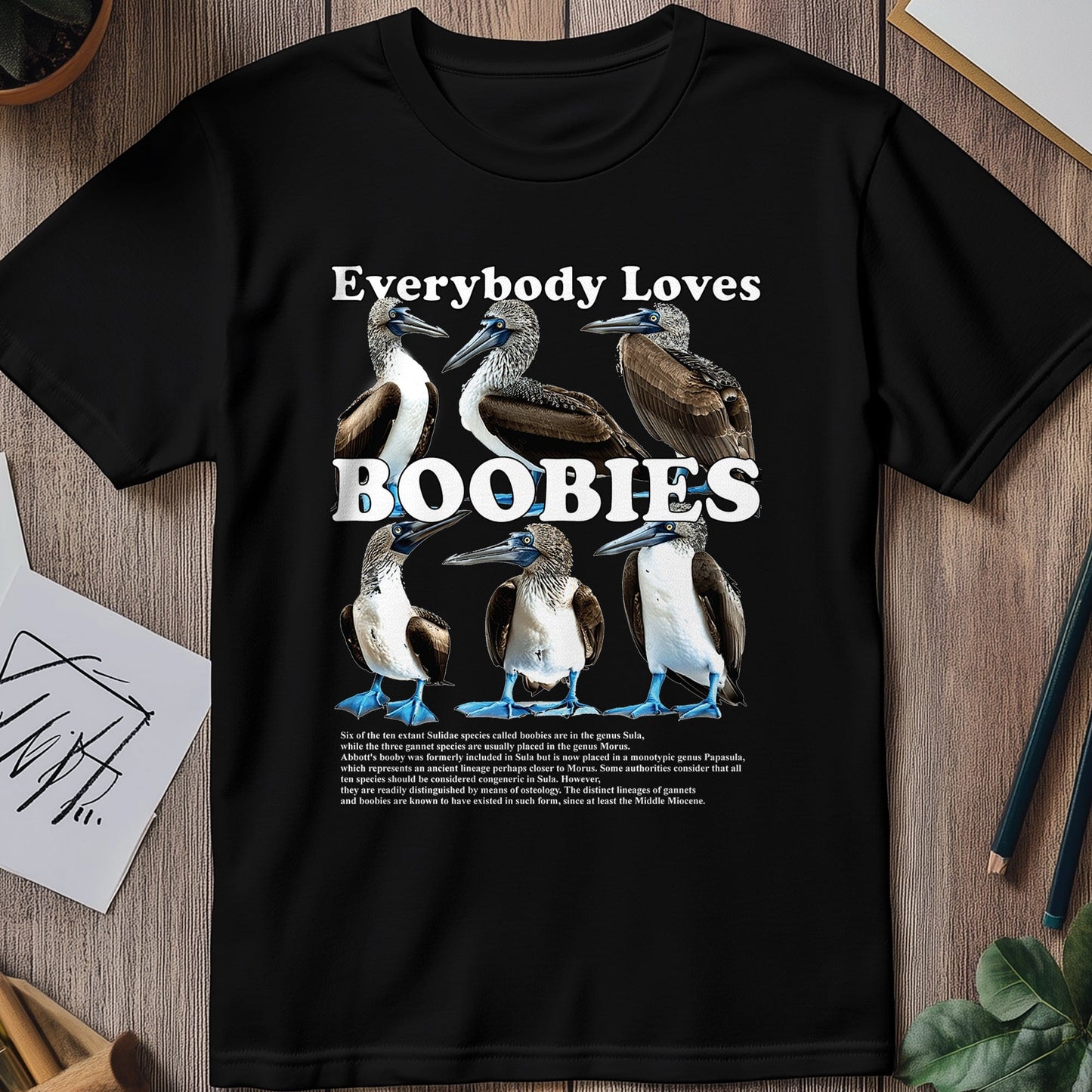 Love Boobies 1 T-Shirt - Hilariously