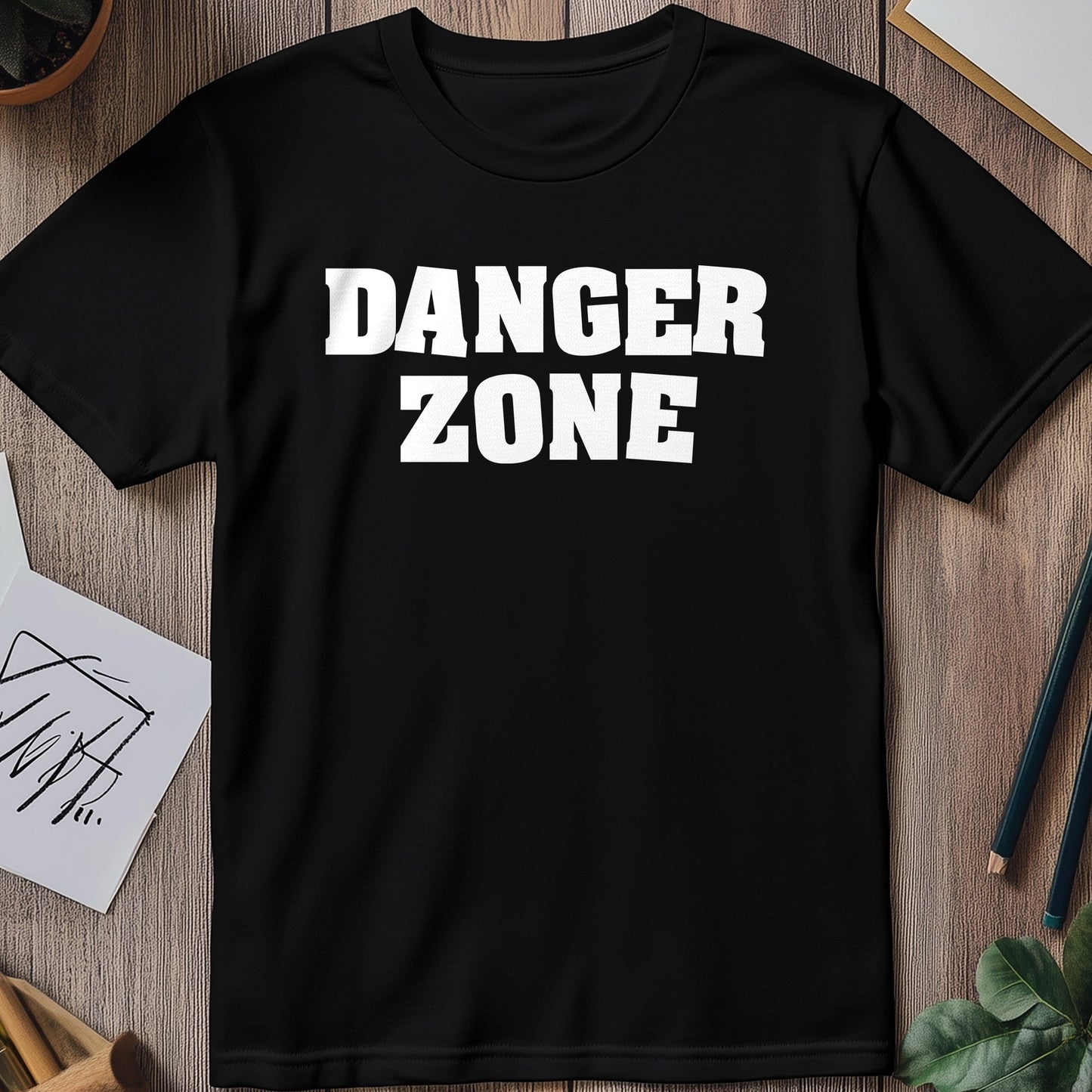 Danger Zone T-Shirt - Enter at Your