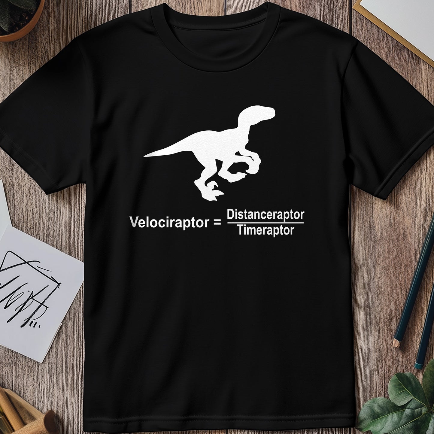 Velociraptor Timeraptor T-Shirt