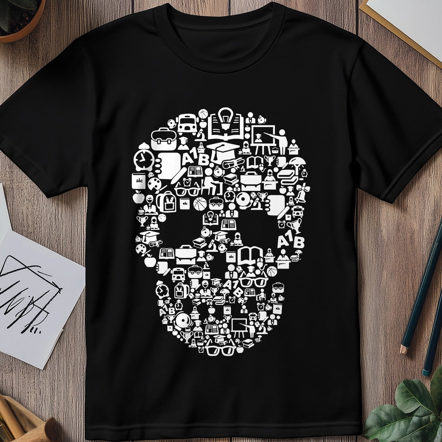 End of School Skull T-Shirt