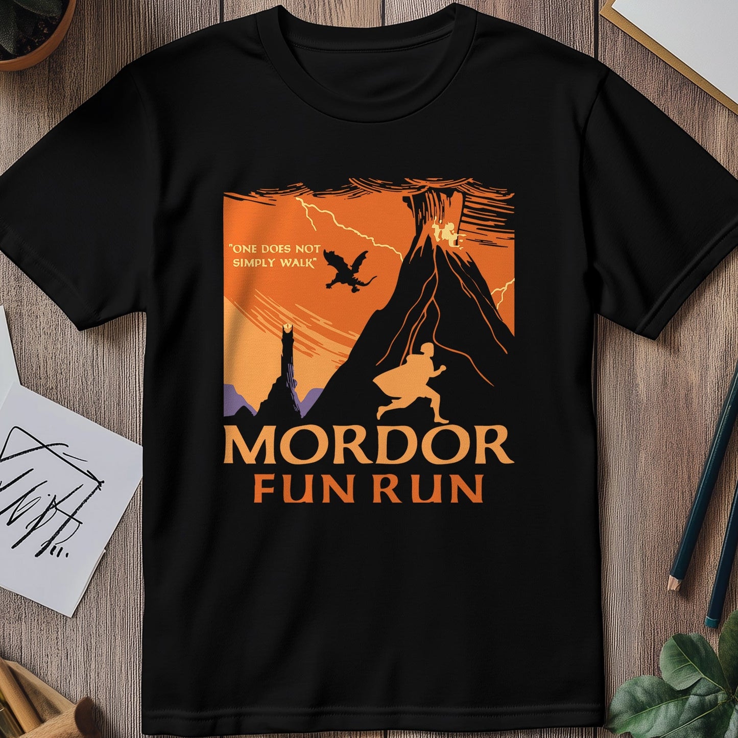 Mordor Fun Run 3 T-Shirt - Epic Quest