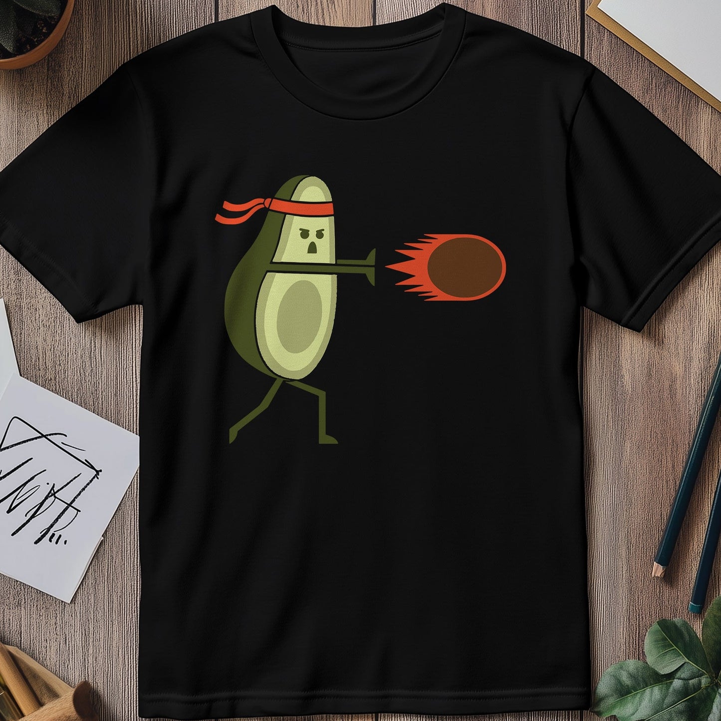 Avocadoken Ninja T-shirt - Slice