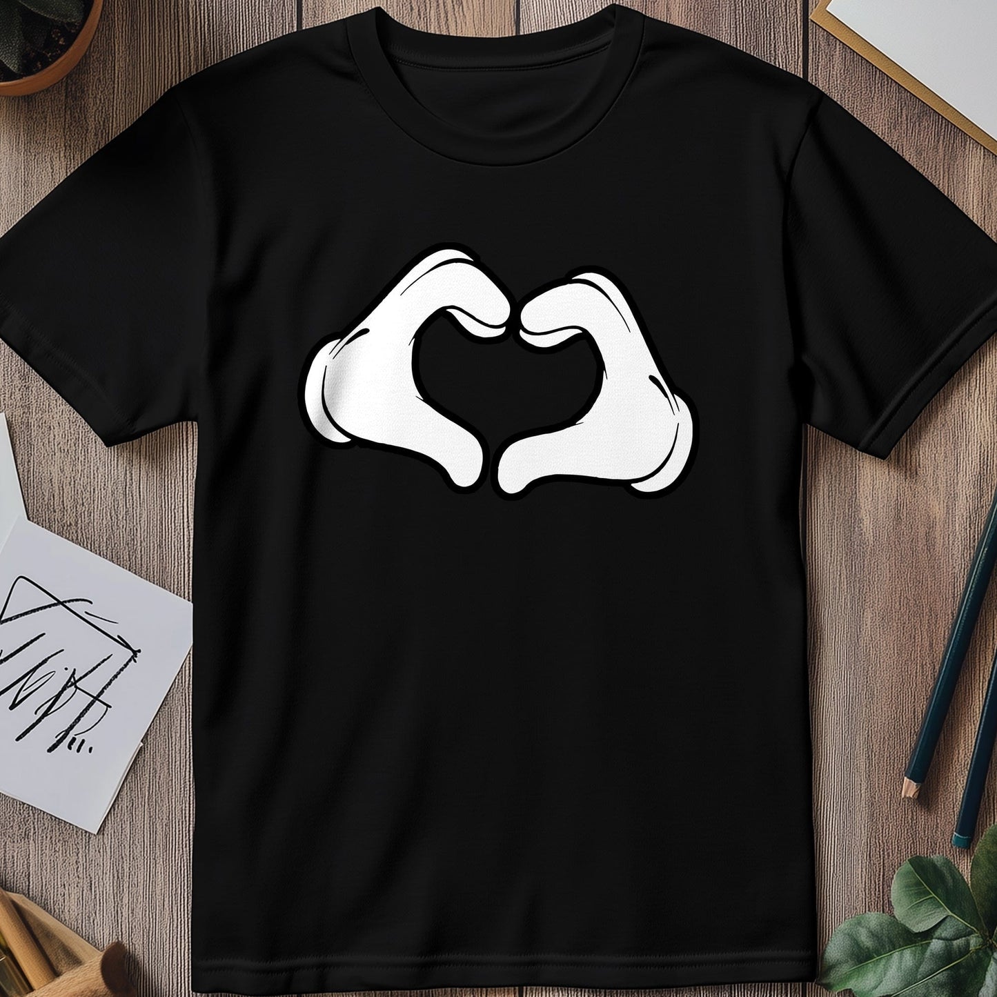 Gloves Heart T-Shirt
