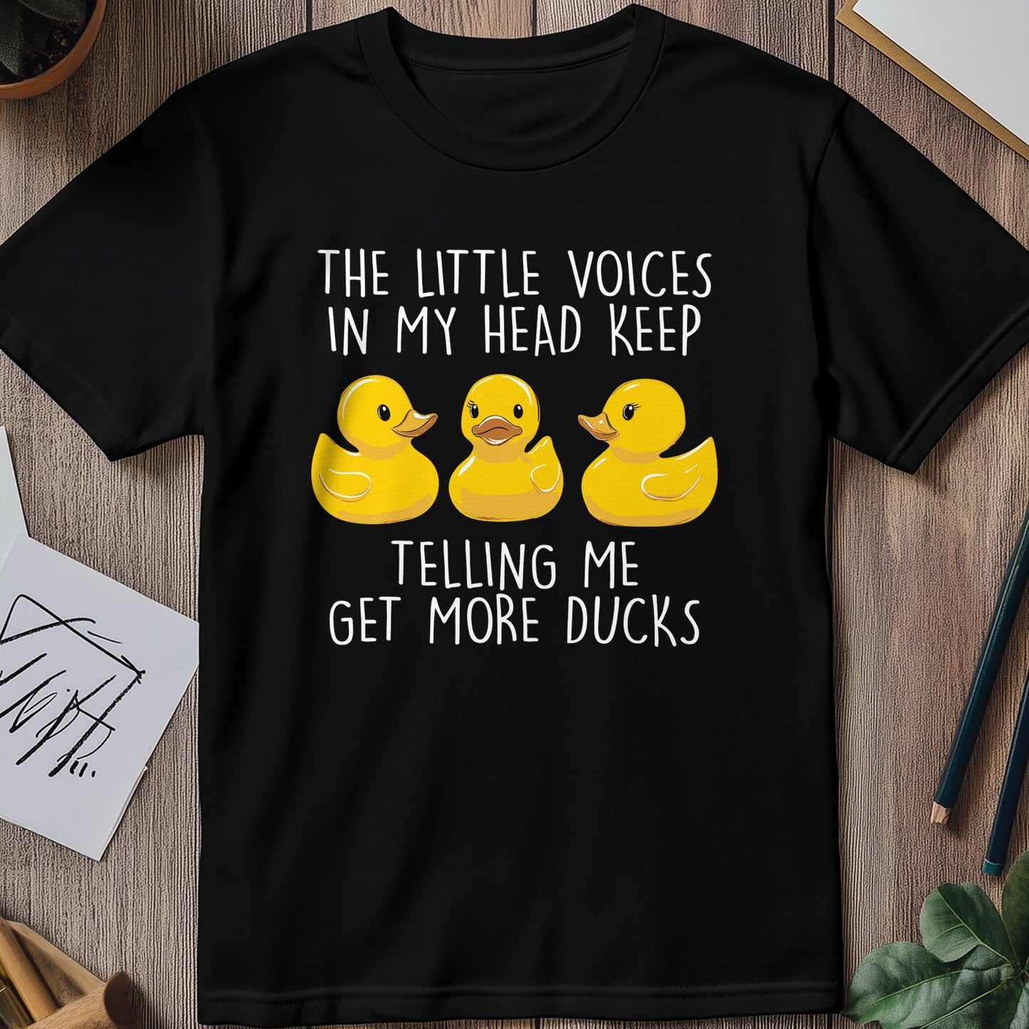 Get More Ducks 4 T-Shirt - Quirky and