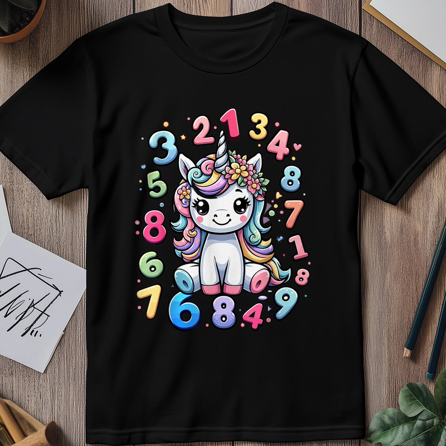 Unicorns + Math = Magical  Kids Tee