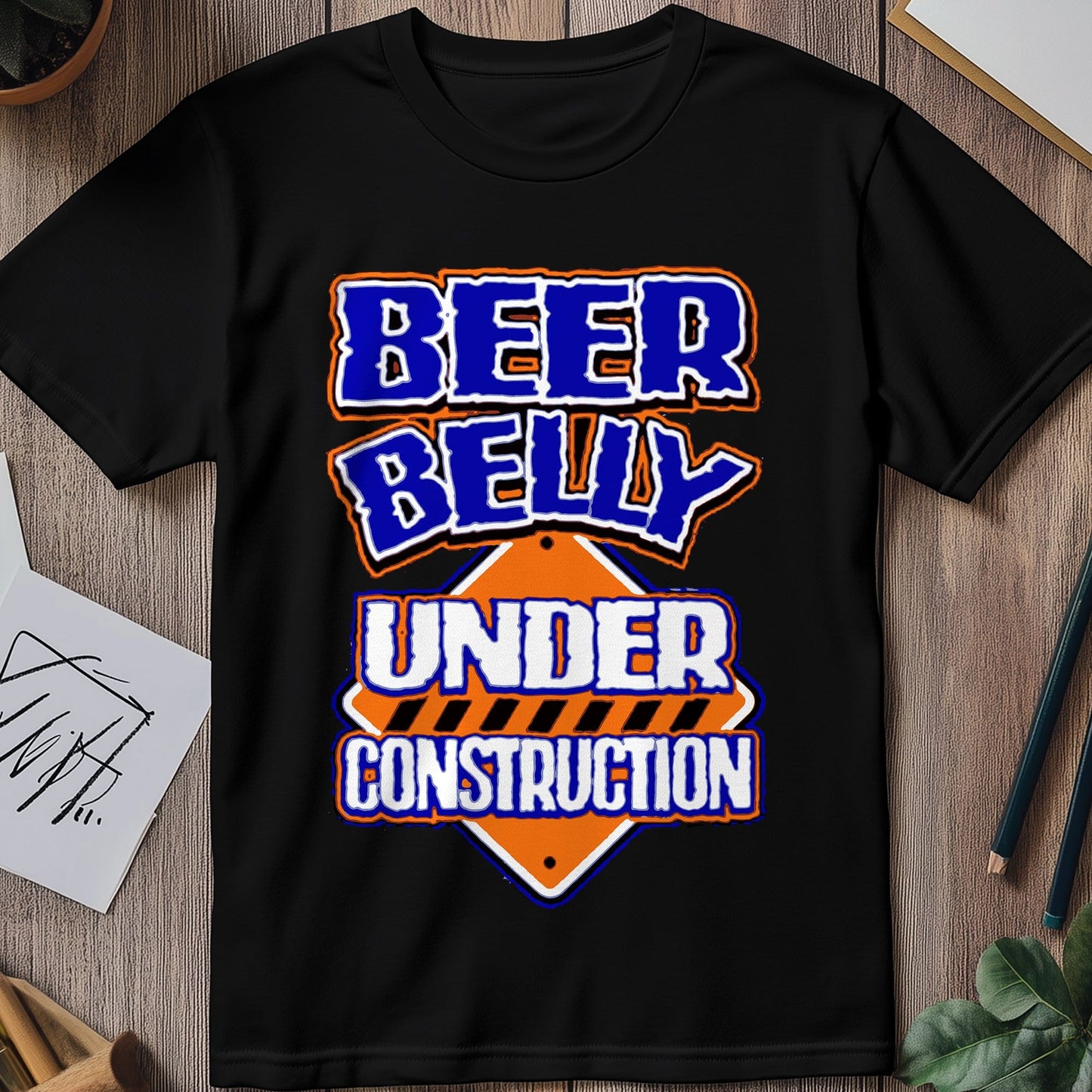 Beer Belly Under Construction T-Shirt